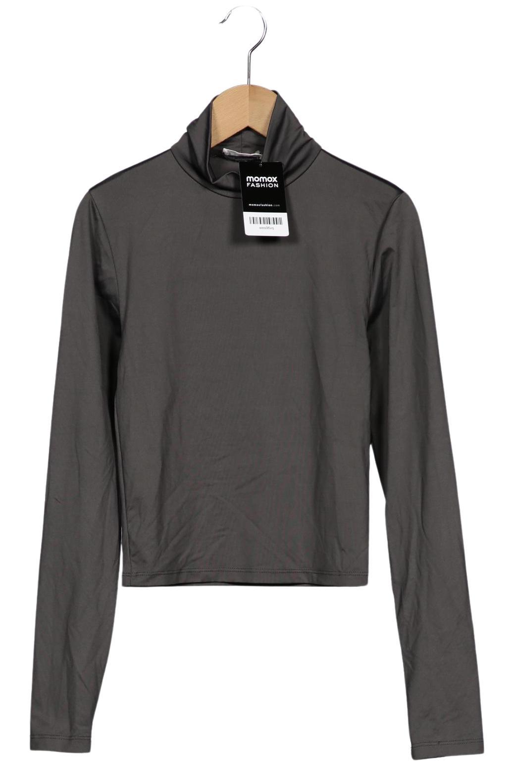 

Stradivarius Damen Langarmshirt, grau, Gr. 36