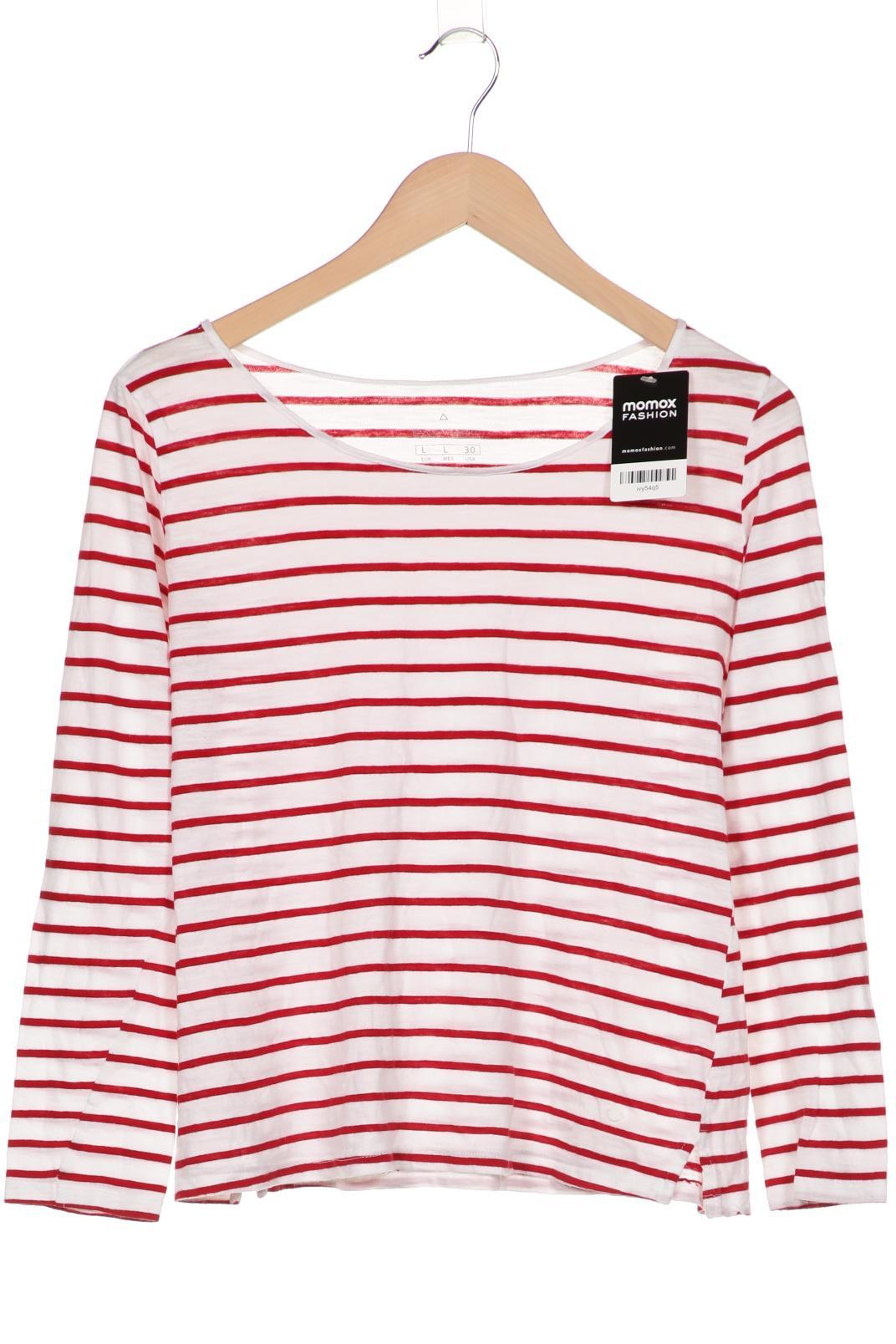 

Stradivarius Damen Langarmshirt, weiß, Gr. 42