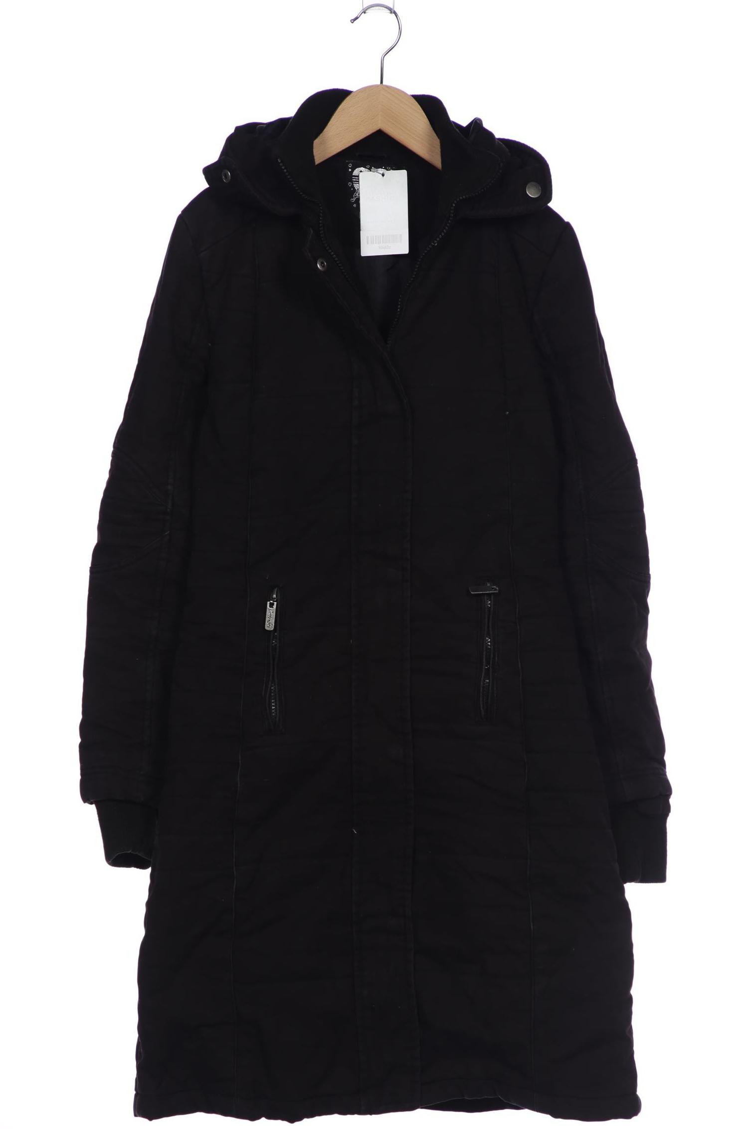 

Stradivarius Damen Mantel, schwarz, Gr. 38