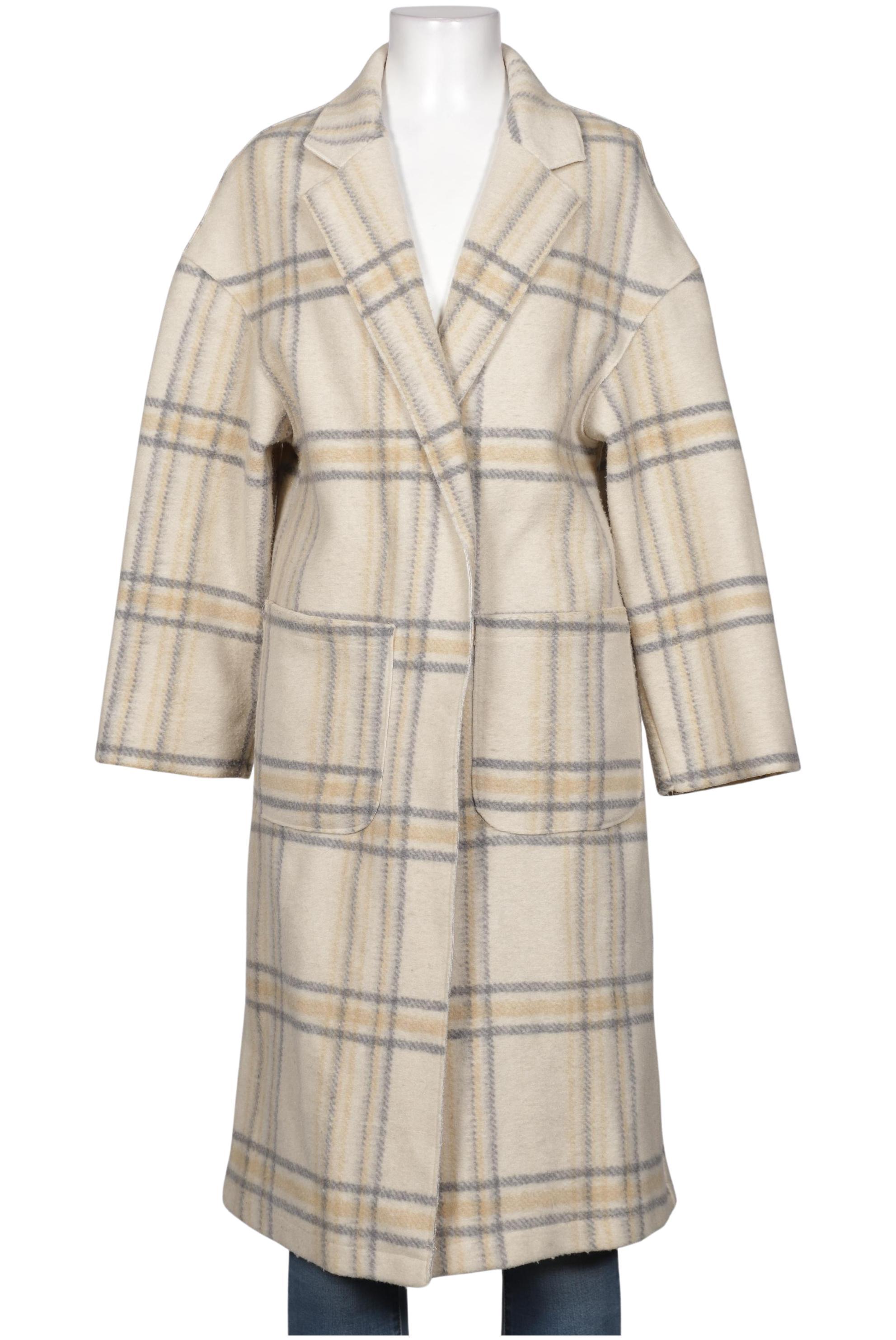 

Stradivarius Damen Mantel, beige, Gr. 34