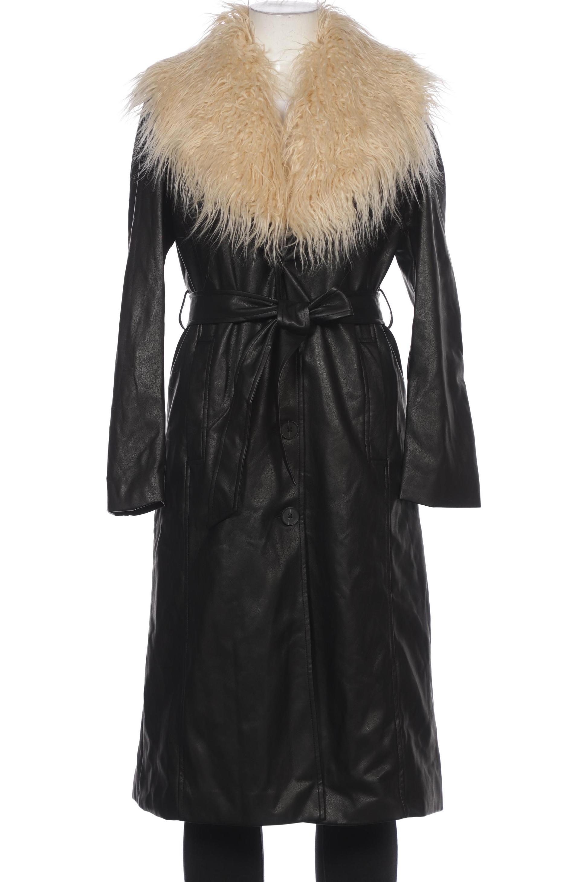 

Stradivarius Damen Mantel, schwarz