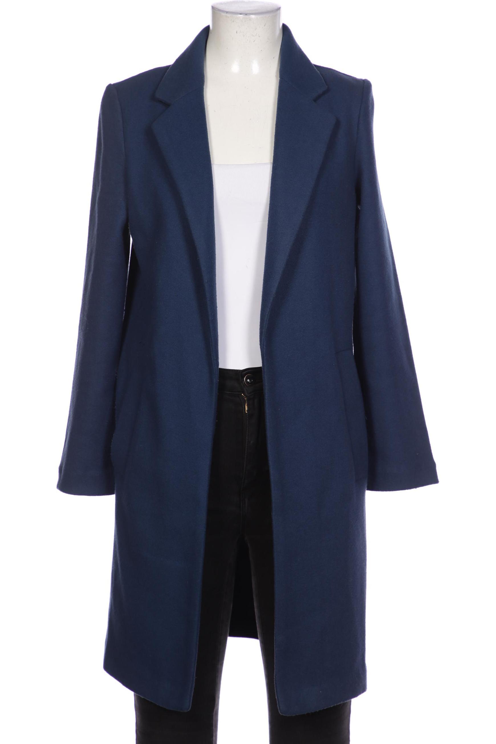 

Stradivarius Damen Mantel, blau, Gr. 34