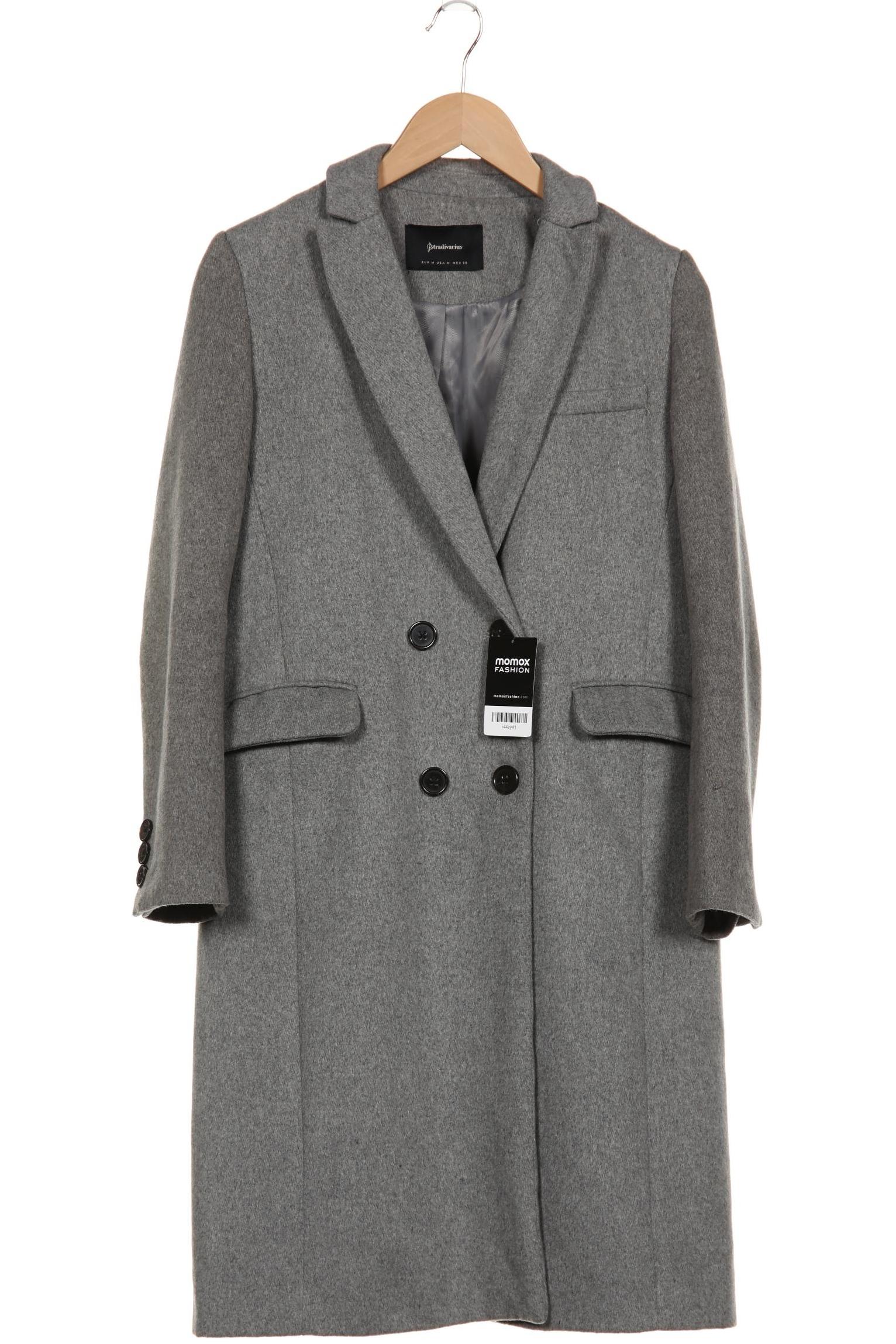 

Stradivarius Damen Mantel, grau, Gr. 38