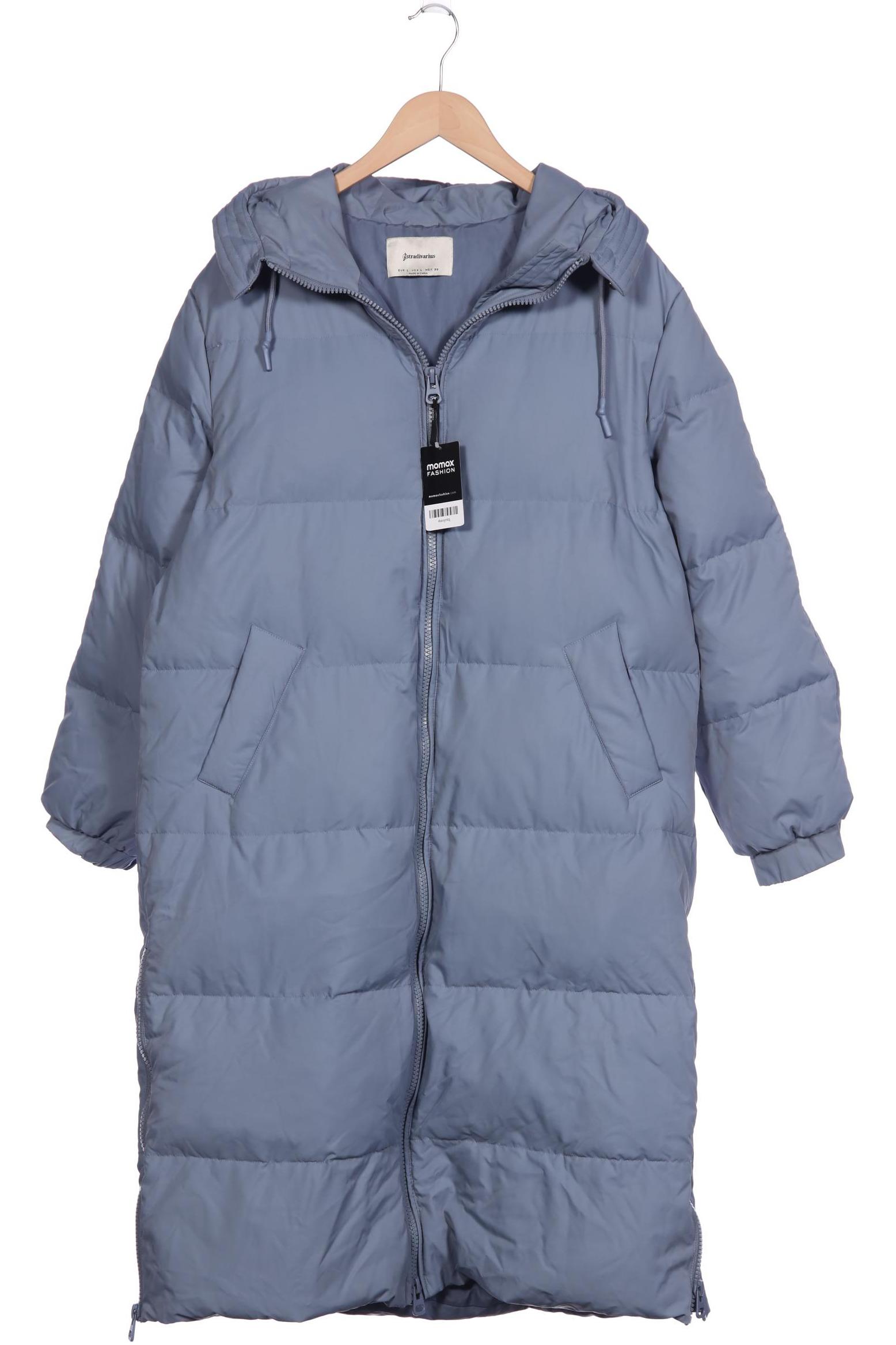 

Stradivarius Damen Mantel, blau, Gr. 42