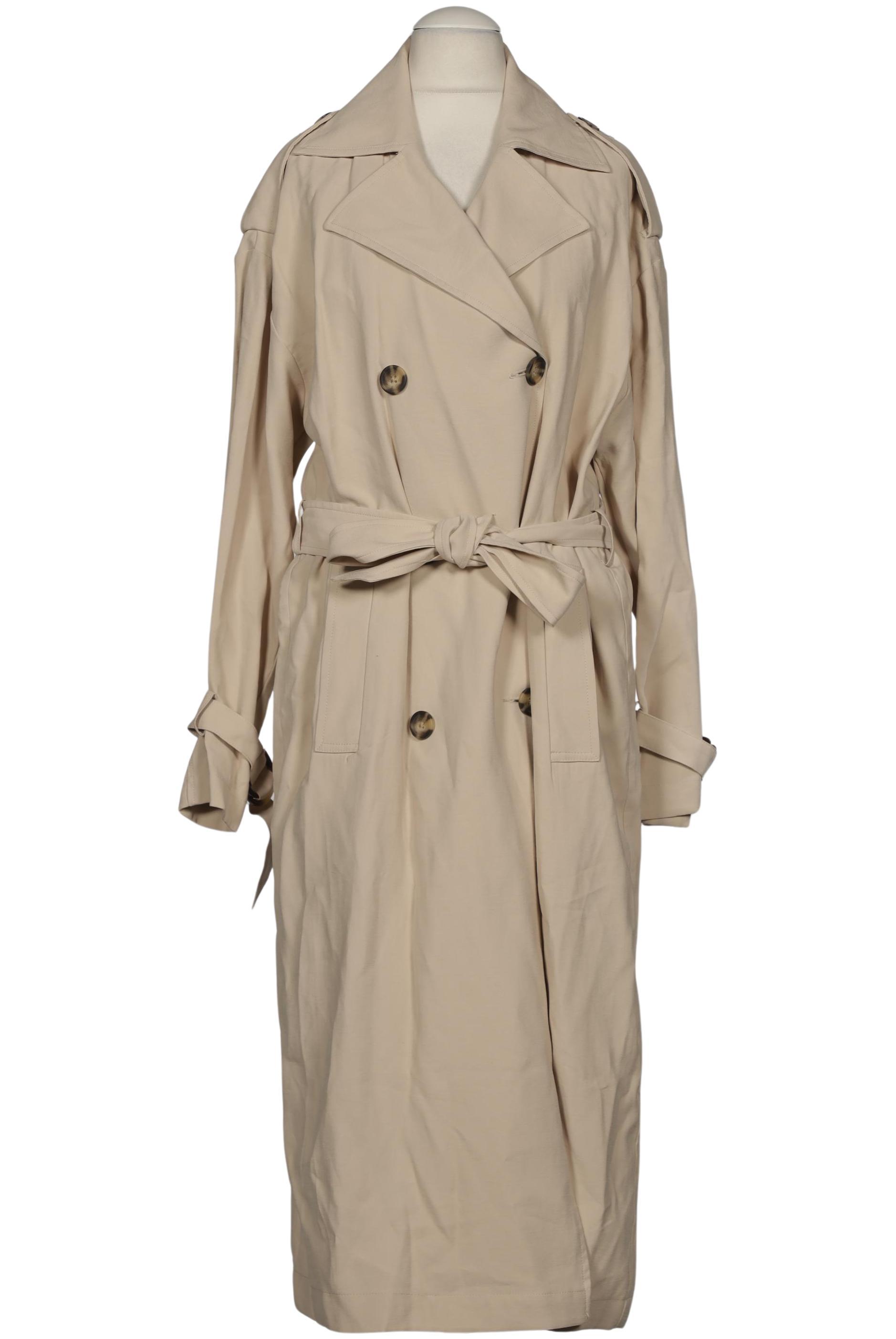 

Stradivarius Damen Mantel, cremeweiß, Gr. 36