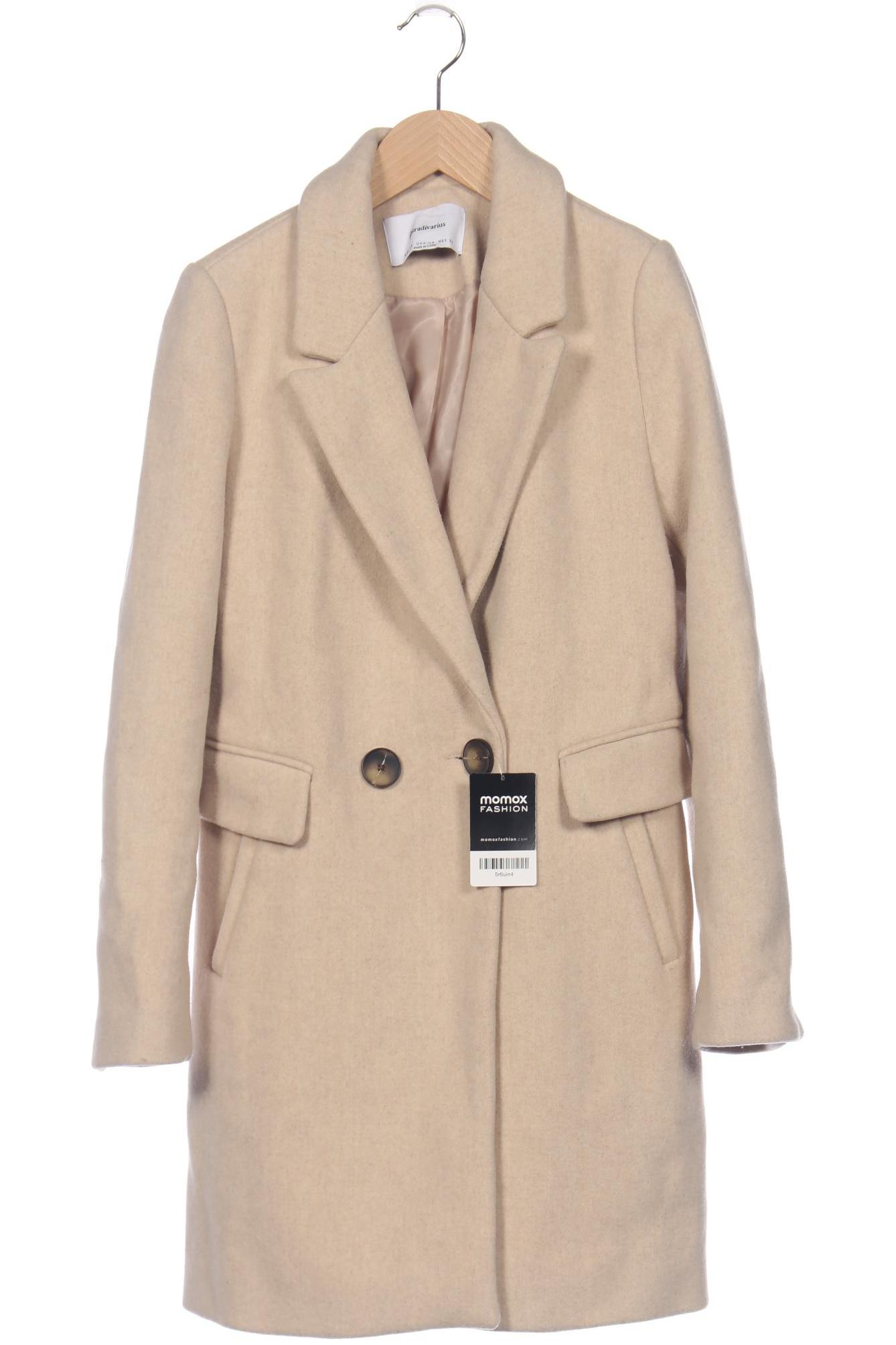 

Stradivarius Damen Mantel, beige, Gr. 34