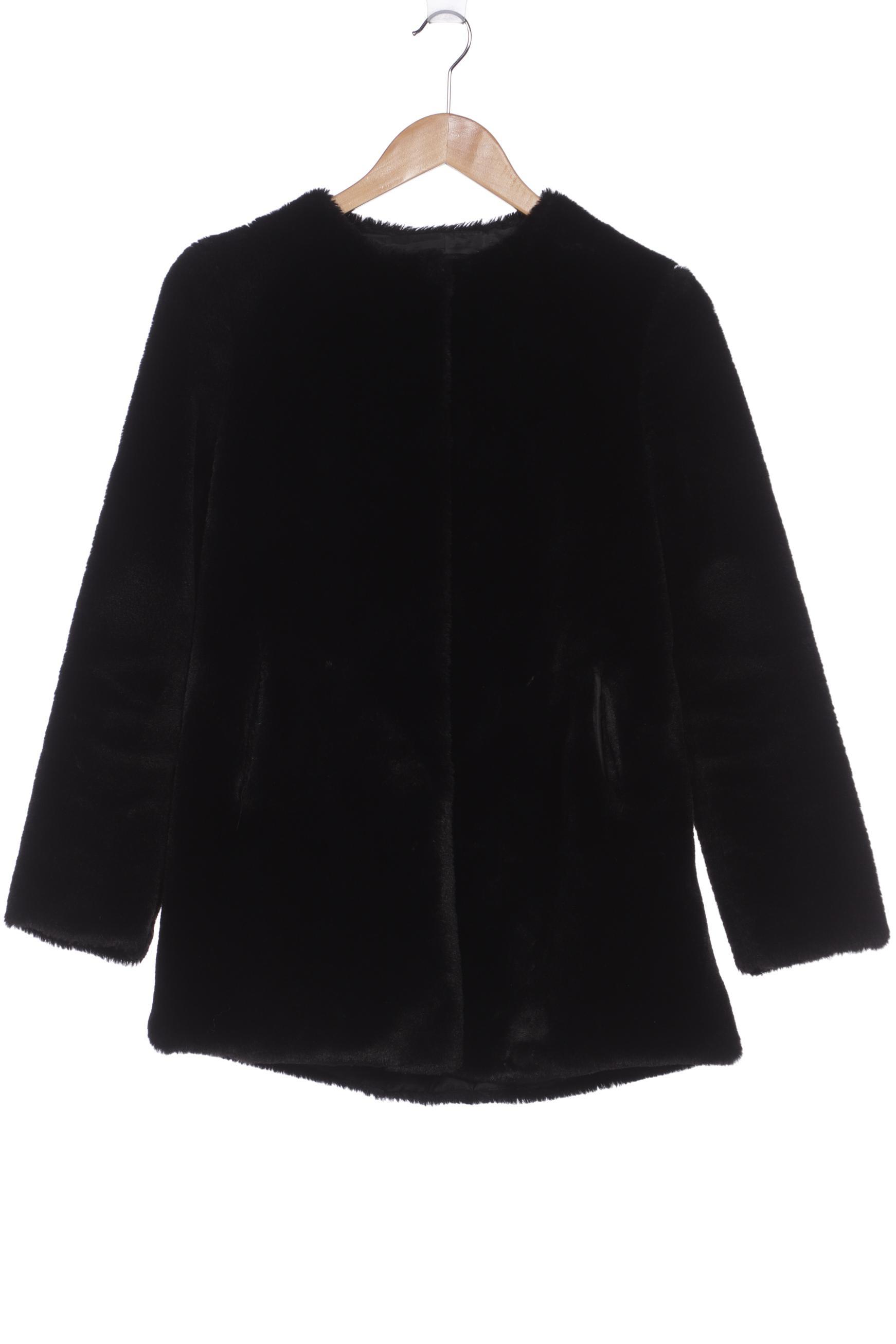 

Stradivarius Damen Mantel, schwarz, Gr. 38