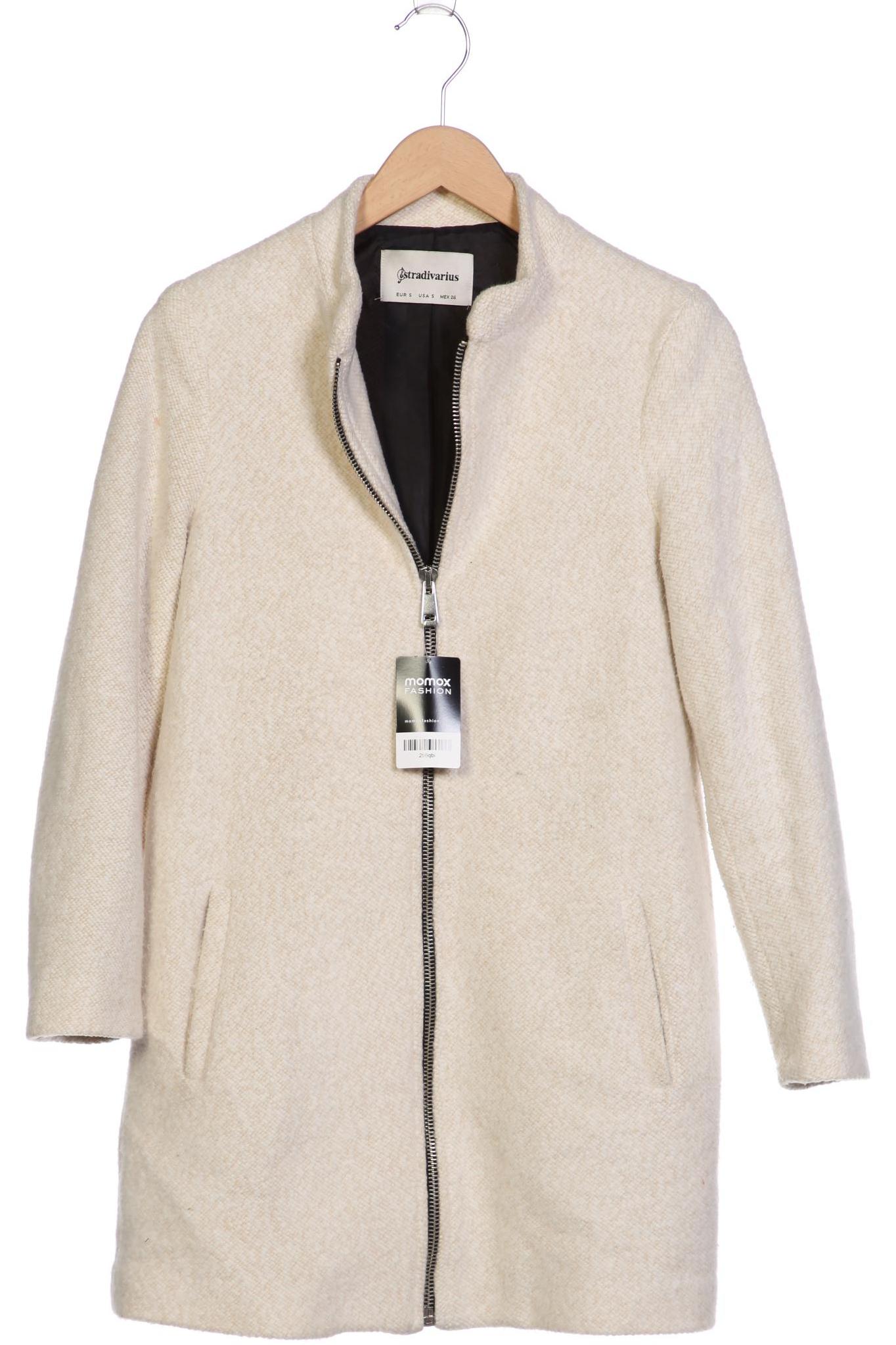 

Stradivarius Damen Mantel, beige, Gr. 36