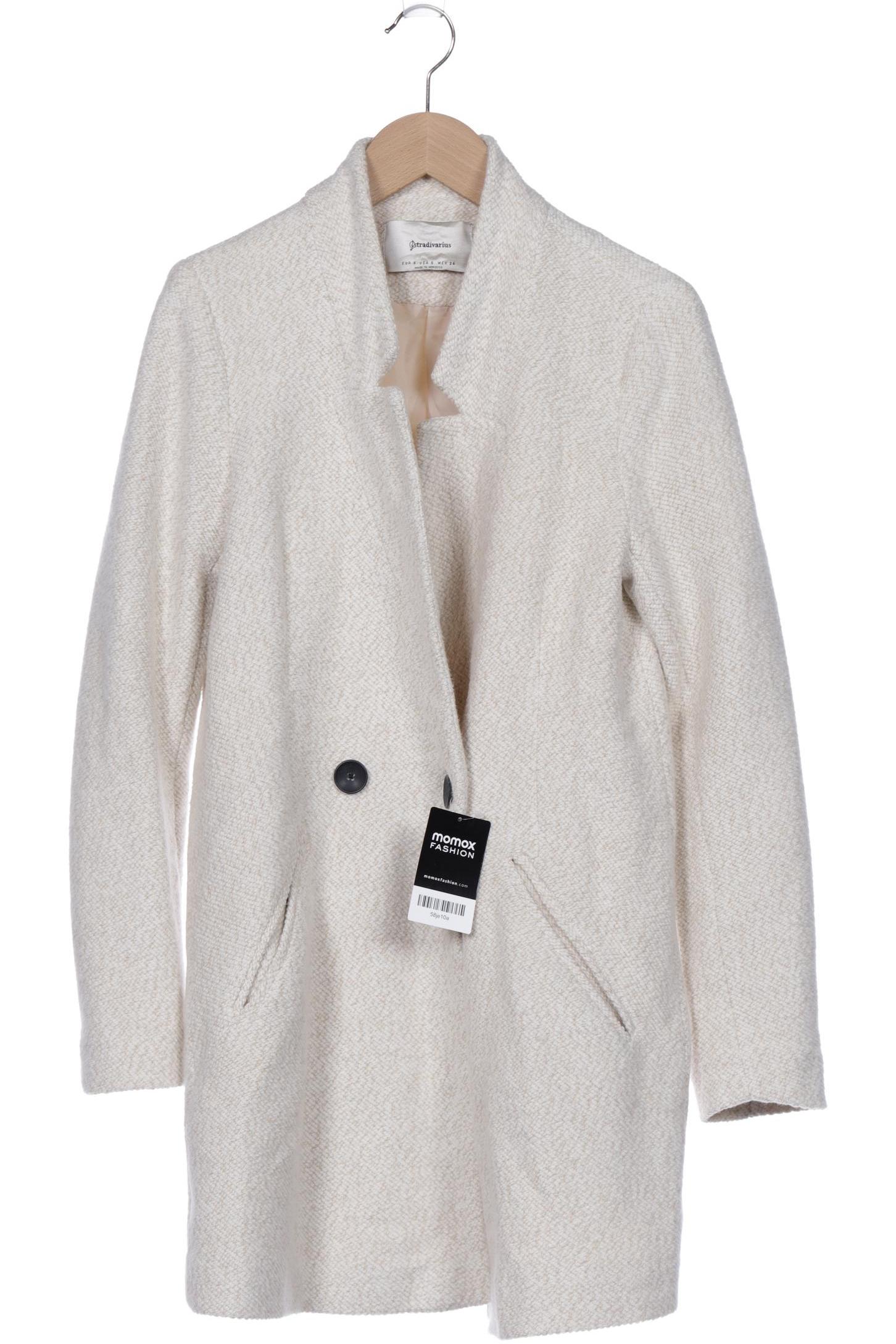 

Stradivarius Damen Mantel, beige, Gr. 36