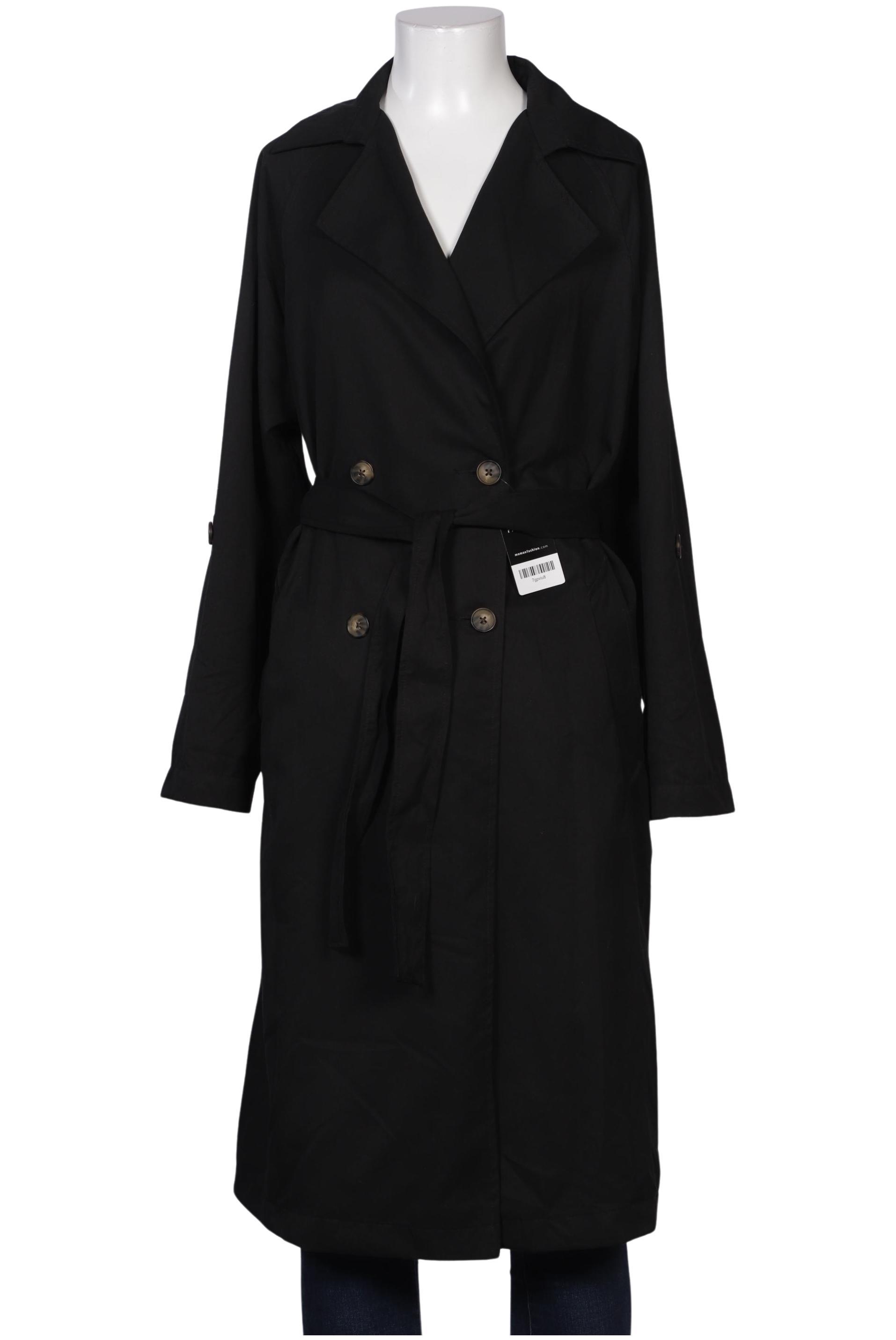 

Stradivarius Damen Mantel, schwarz, Gr. 38