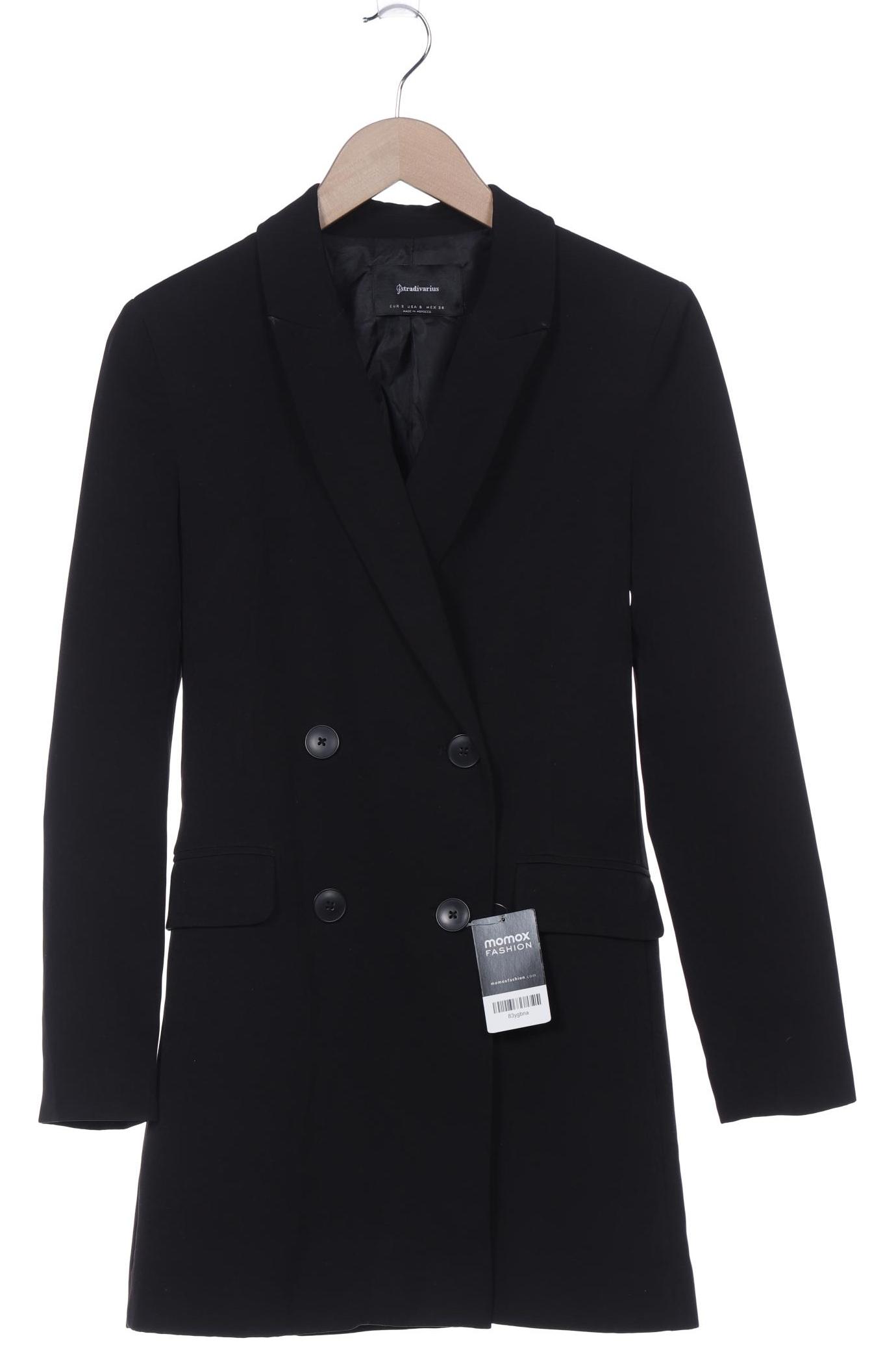 

Stradivarius Damen Mantel, schwarz, Gr. 36
