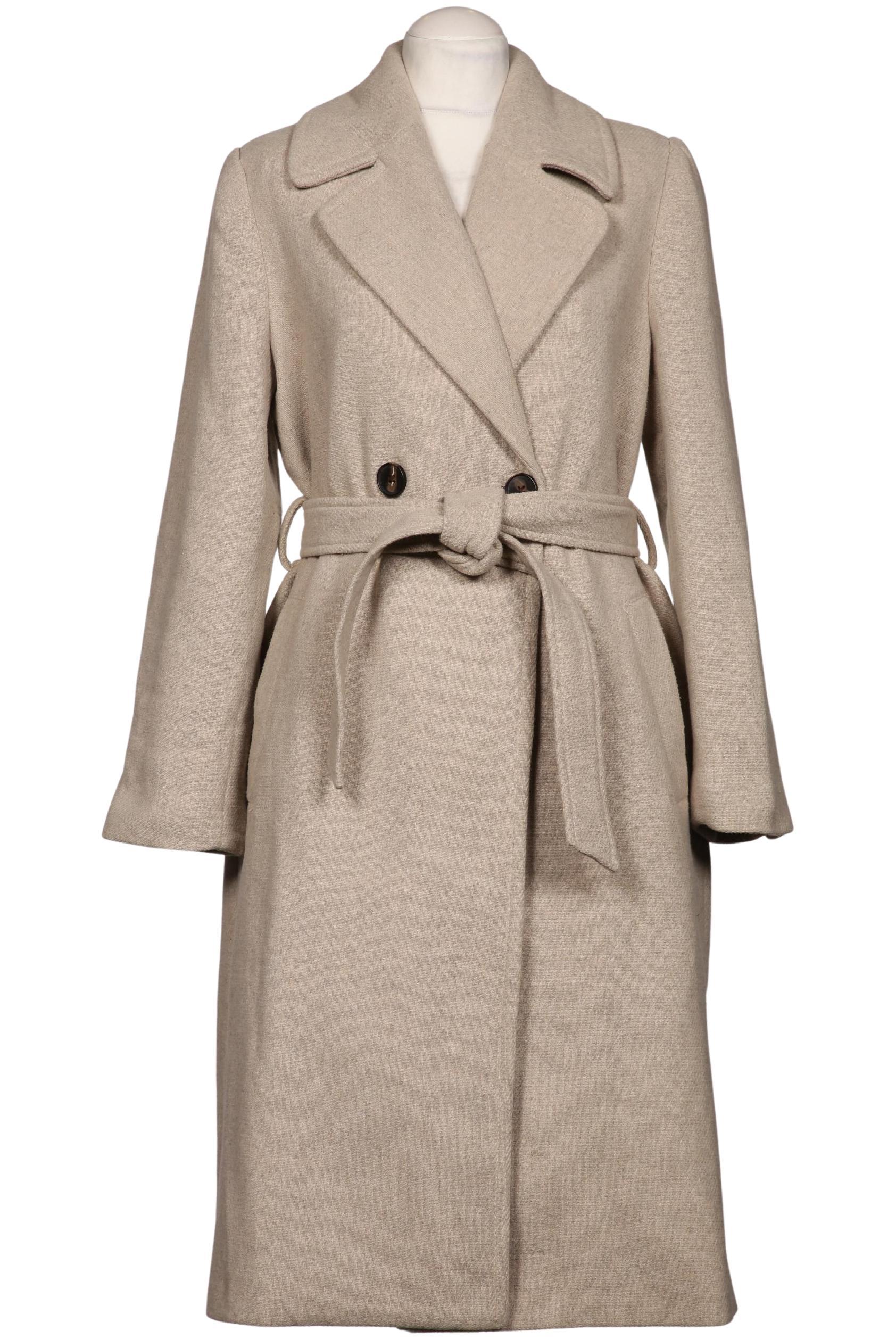 

Stradivarius Damen Mantel, beige, Gr. 38