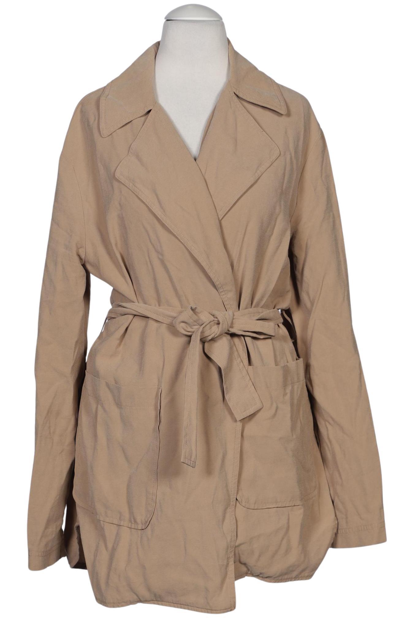 

Stradivarius Damen Mantel, beige, Gr. 34