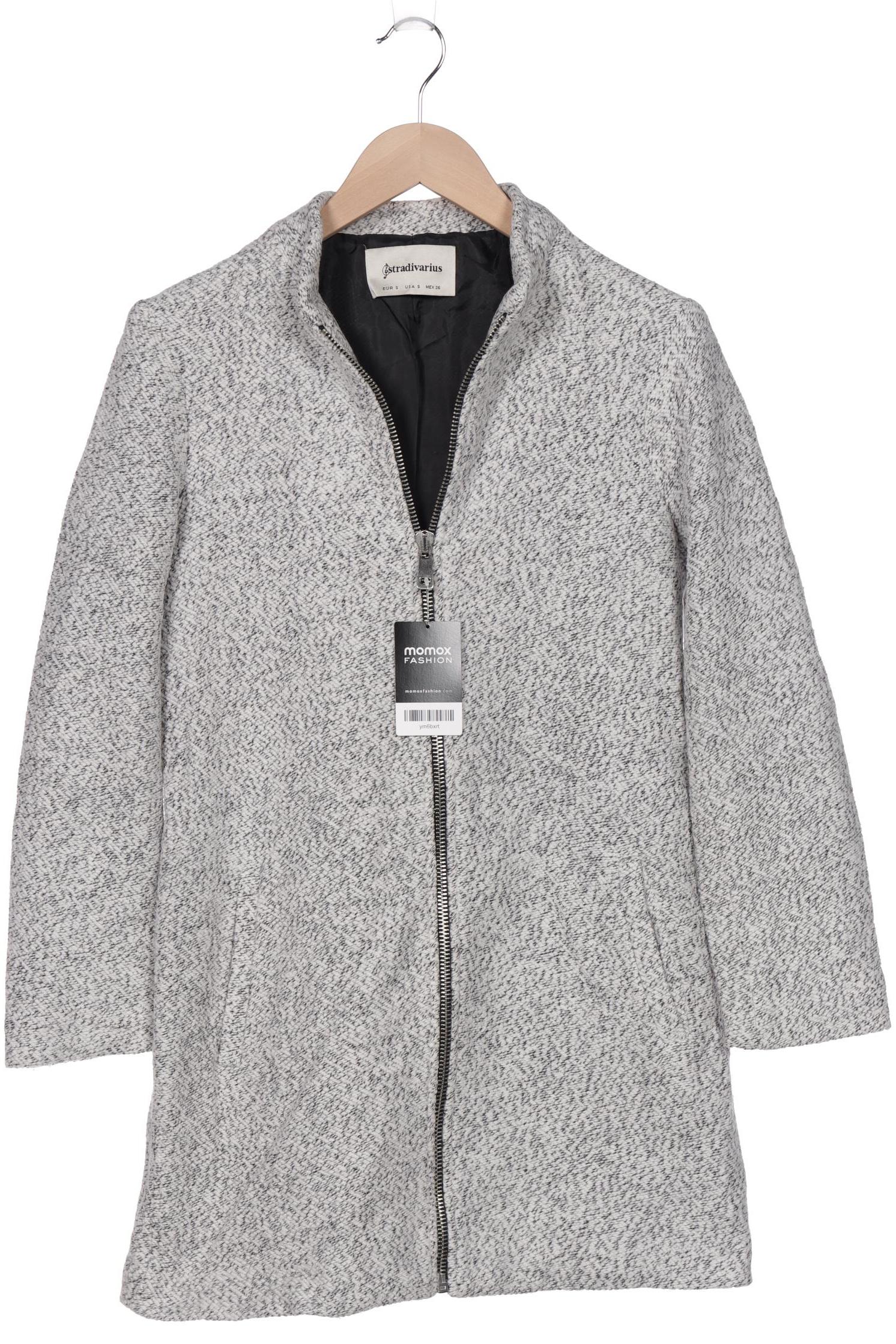

Stradivarius Damen Mantel, grau, Gr. 36