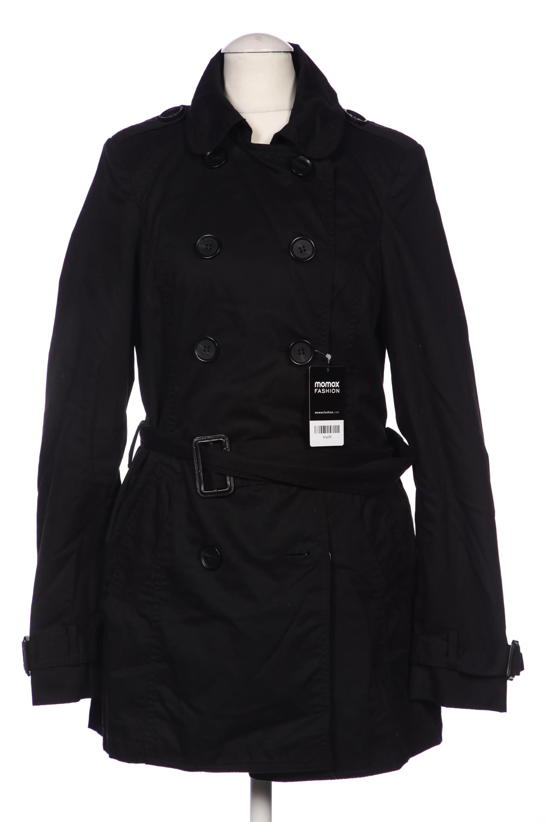 

Stradivarius Damen Mantel, schwarz, Gr. 36