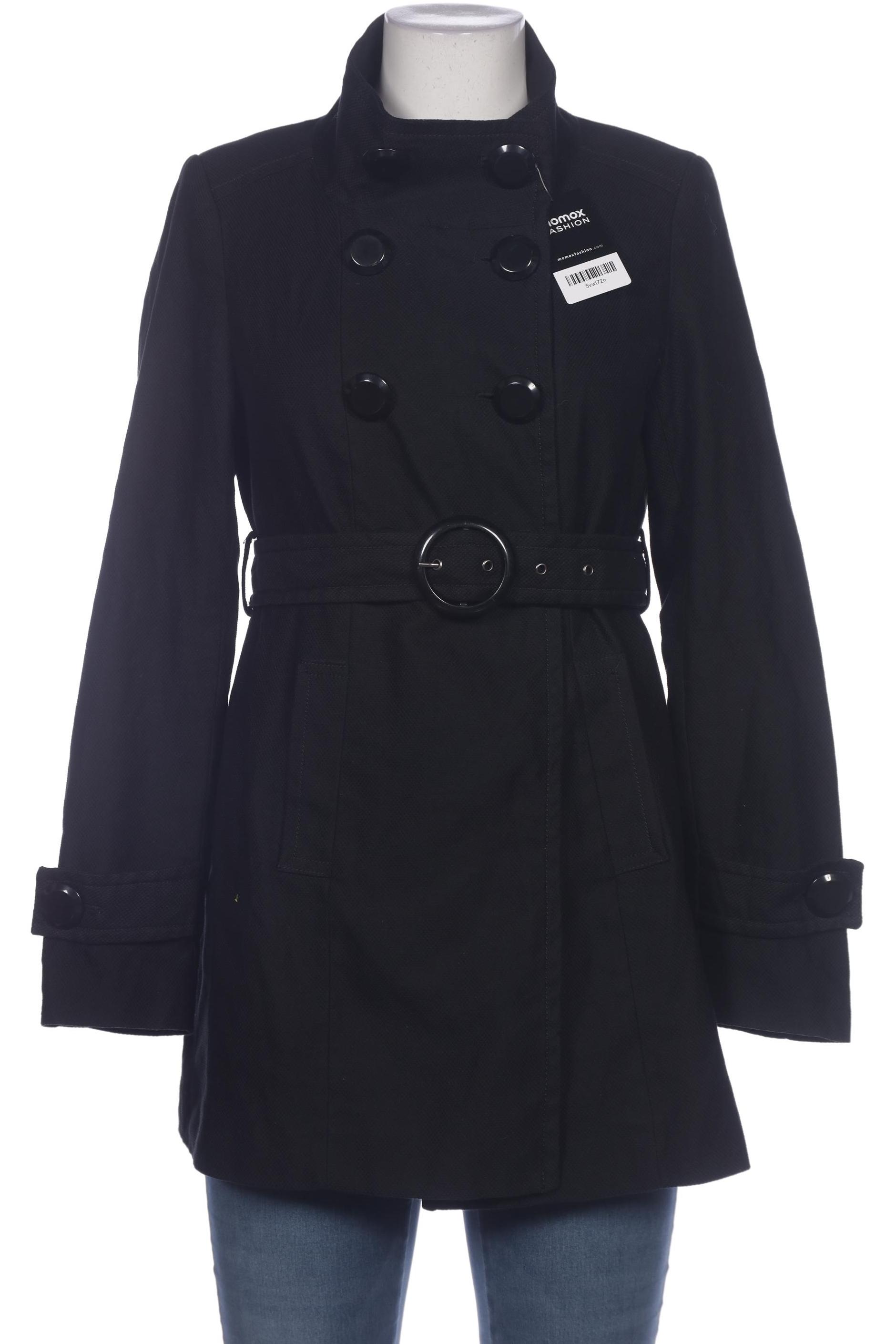 

Stradivarius Damen Mantel, schwarz, Gr. 42