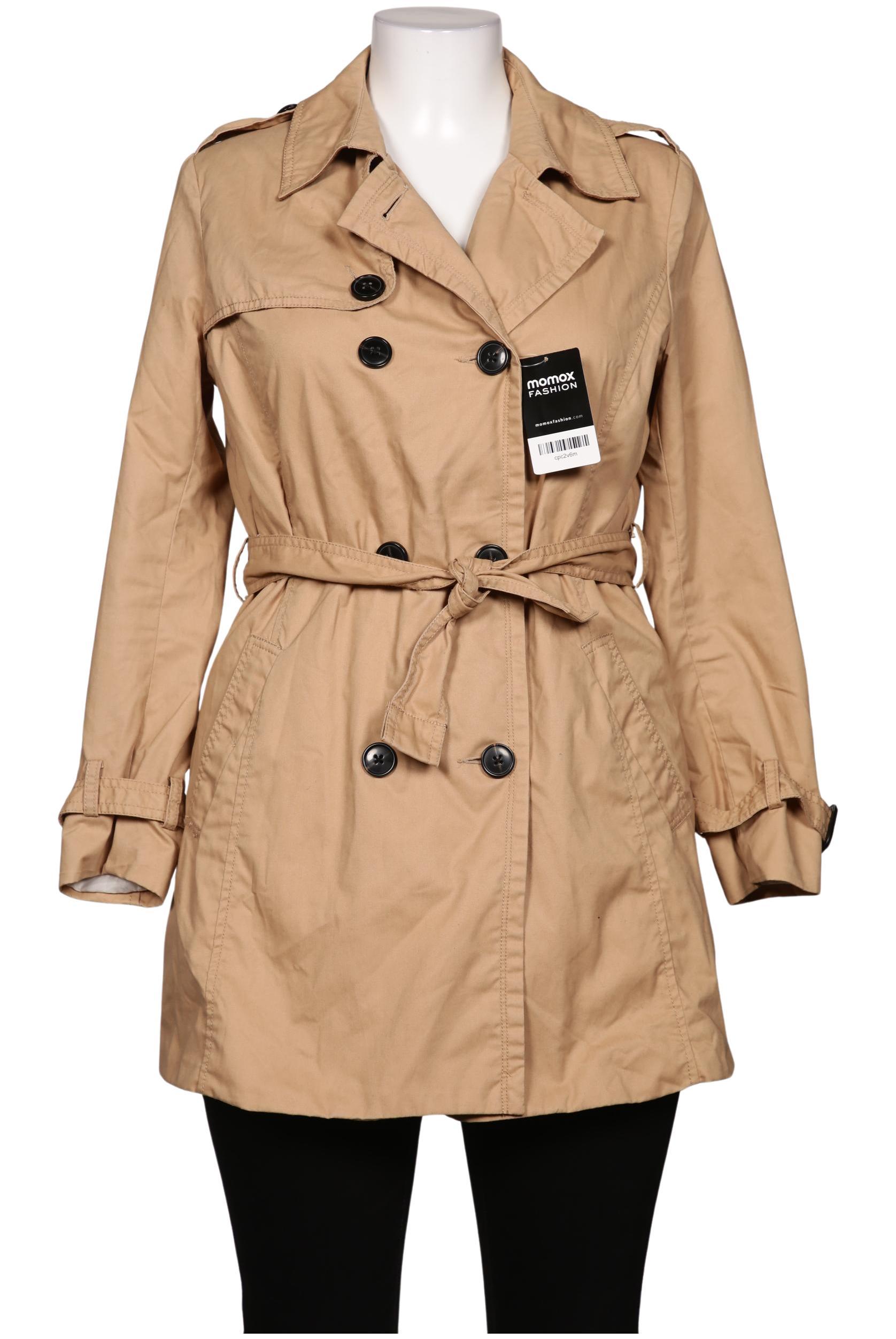 

Stradivarius Damen Mantel, beige, Gr. 44