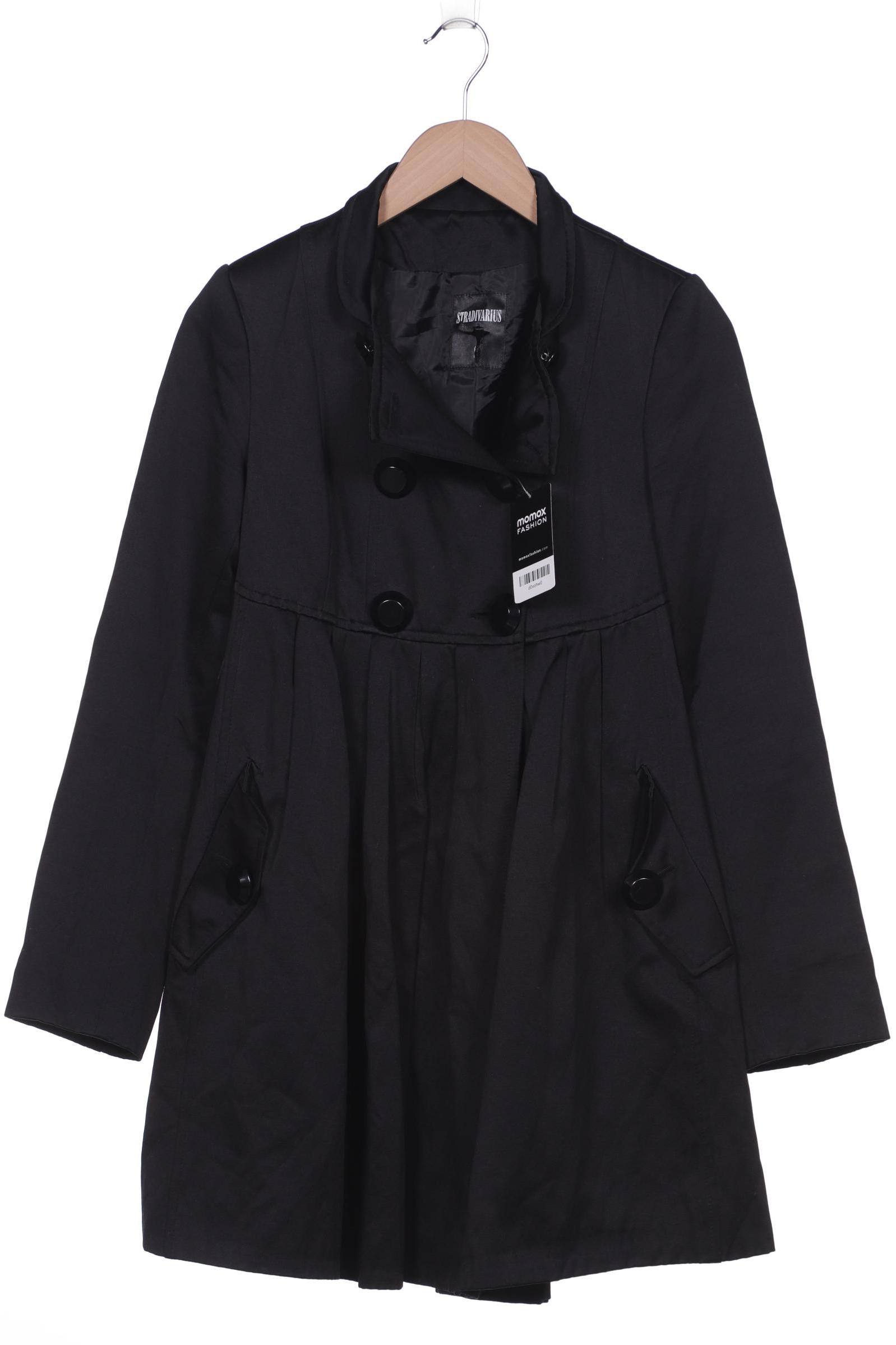 

Stradivarius Damen Mantel, schwarz