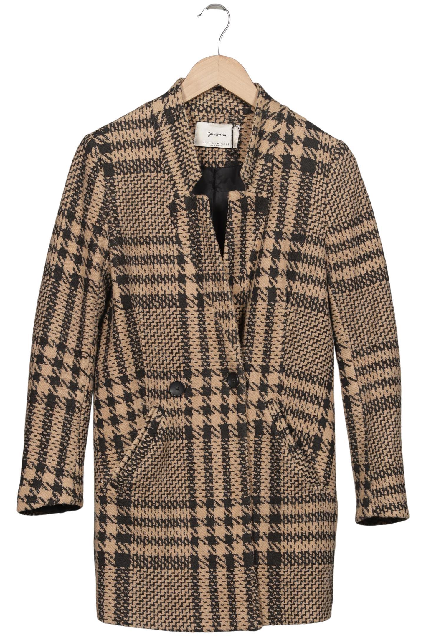 

Stradivarius Damen Mantel, beige, Gr. 38