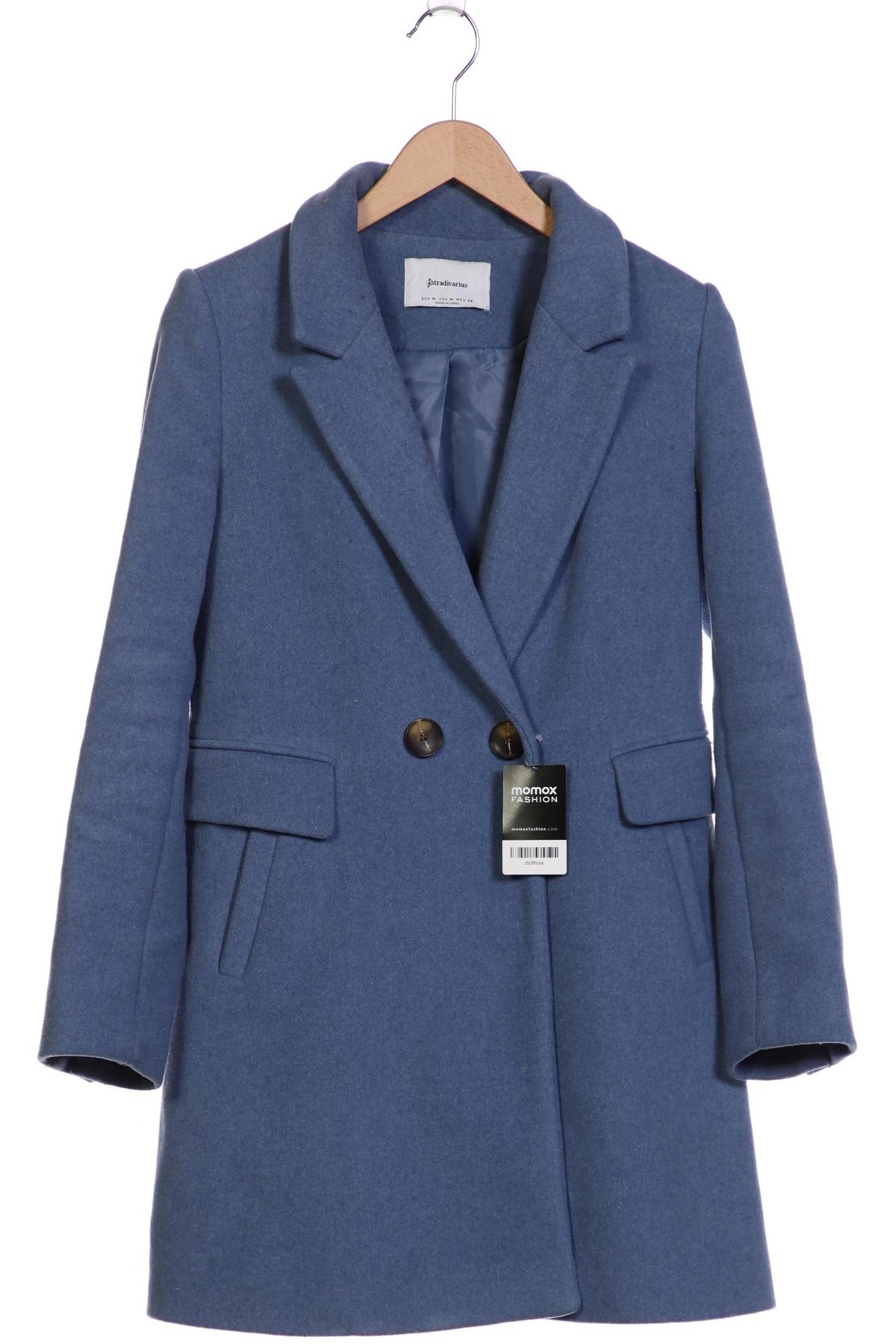 

Stradivarius Damen Mantel, blau, Gr. 38