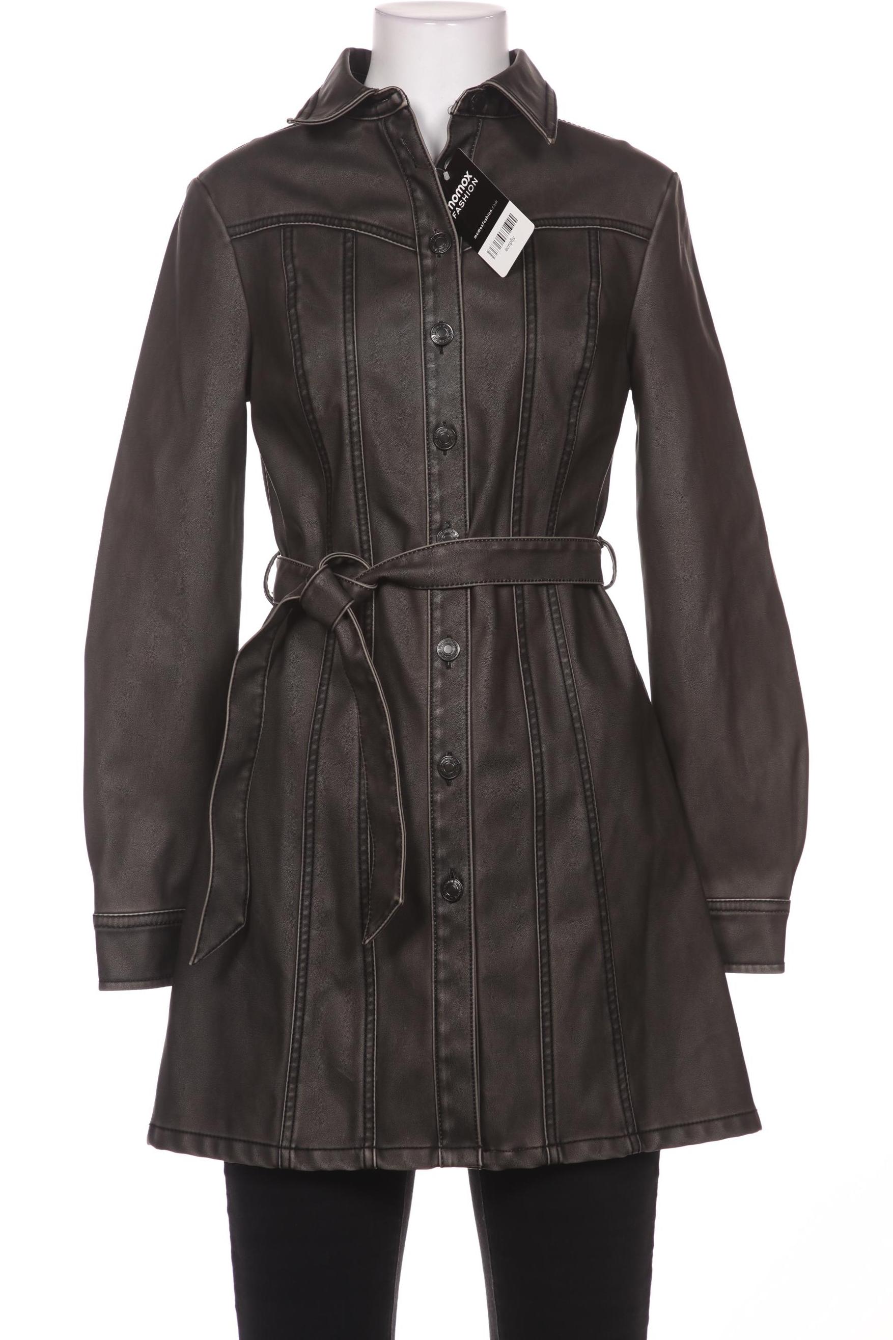

Stradivarius Damen Mantel, schwarz, Gr. 36