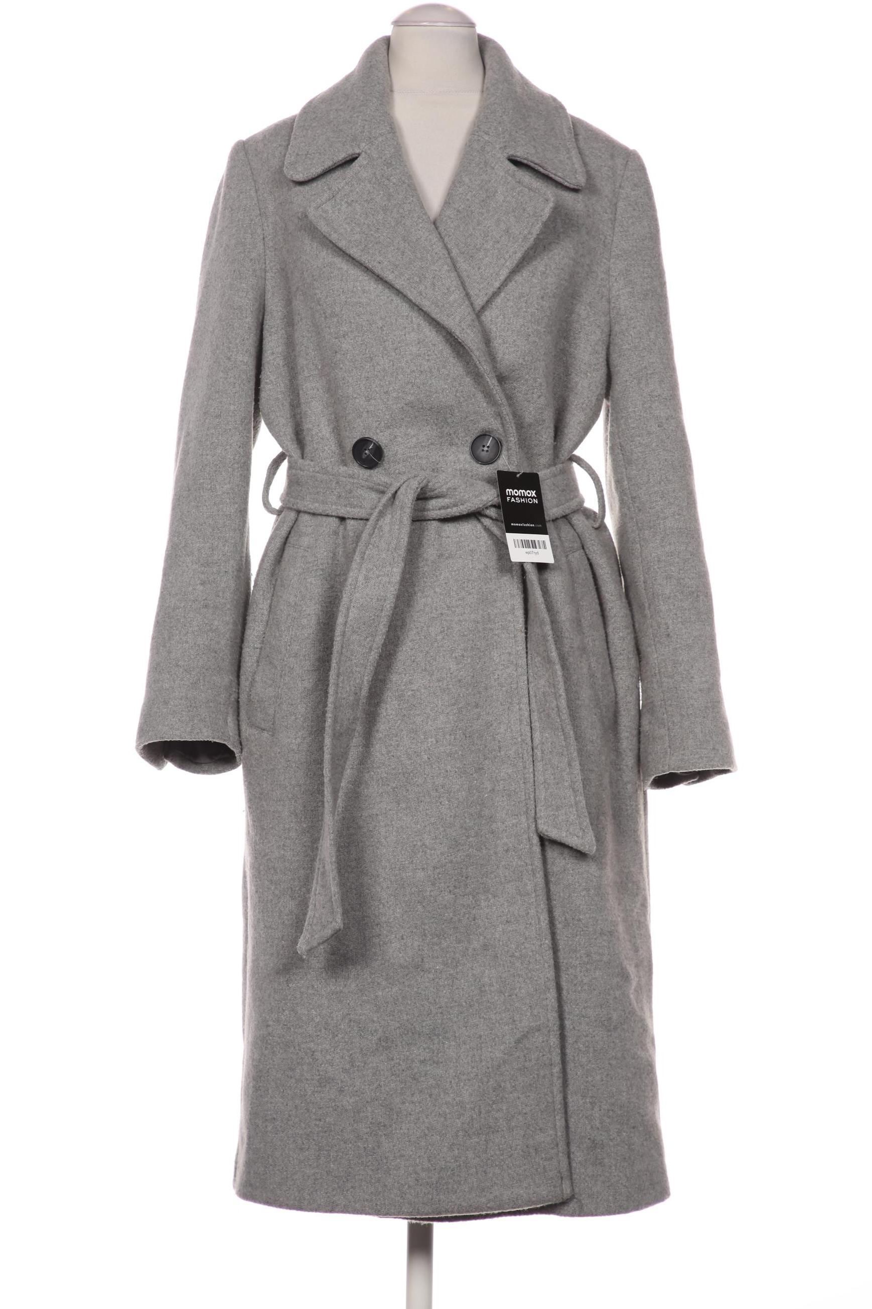 

Stradivarius Damen Mantel, grau, Gr. 34
