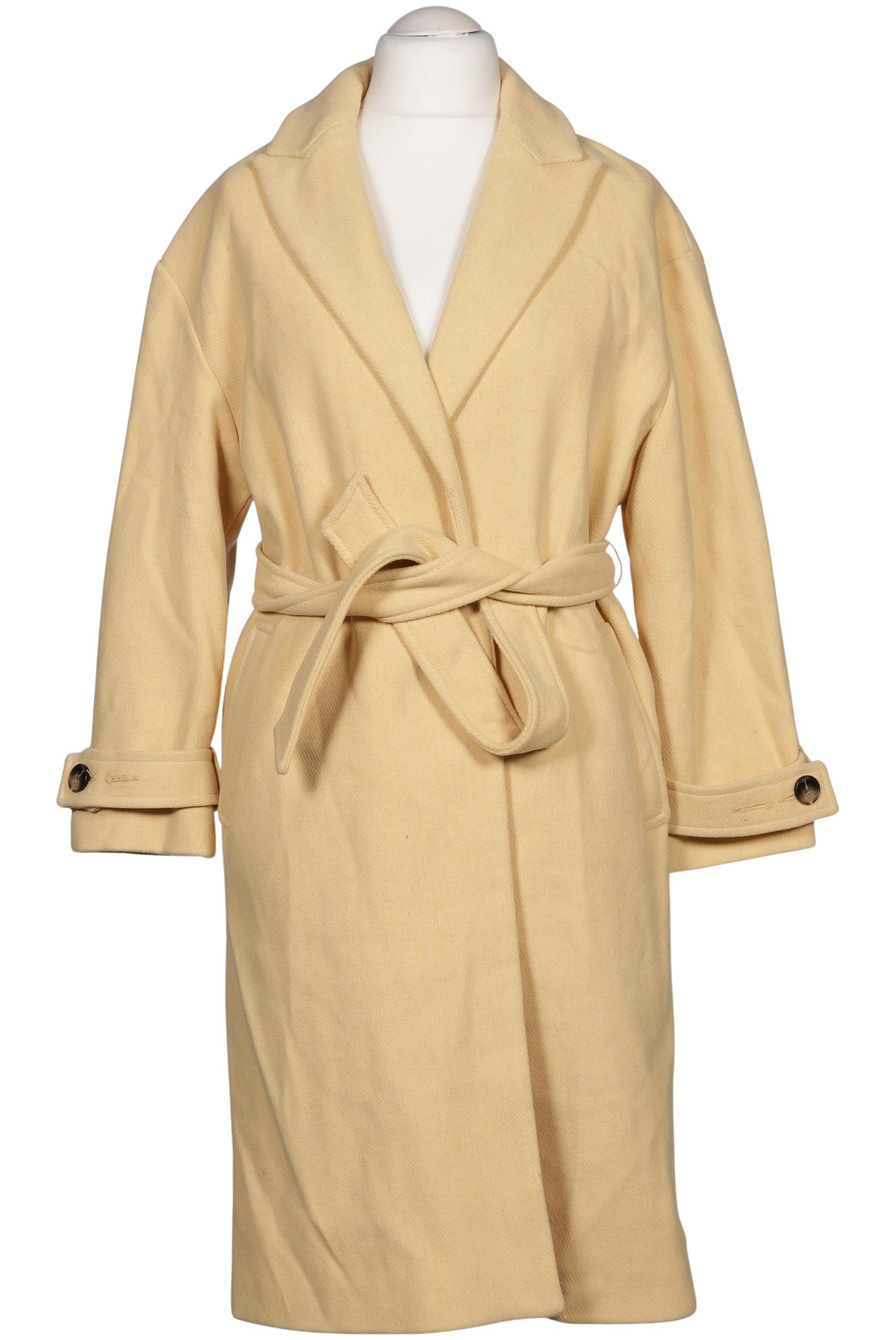 

Stradivarius Damen Mantel, gelb, Gr. 38