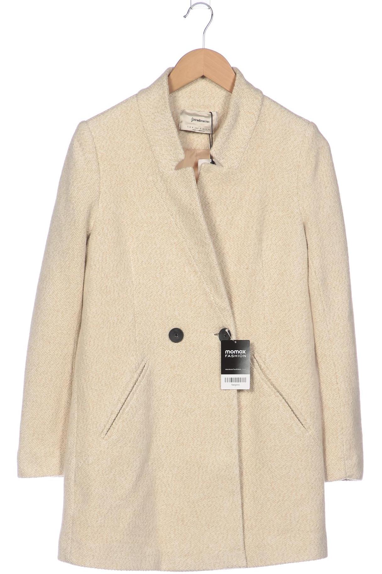 

Stradivarius Damen Mantel, beige, Gr. 36