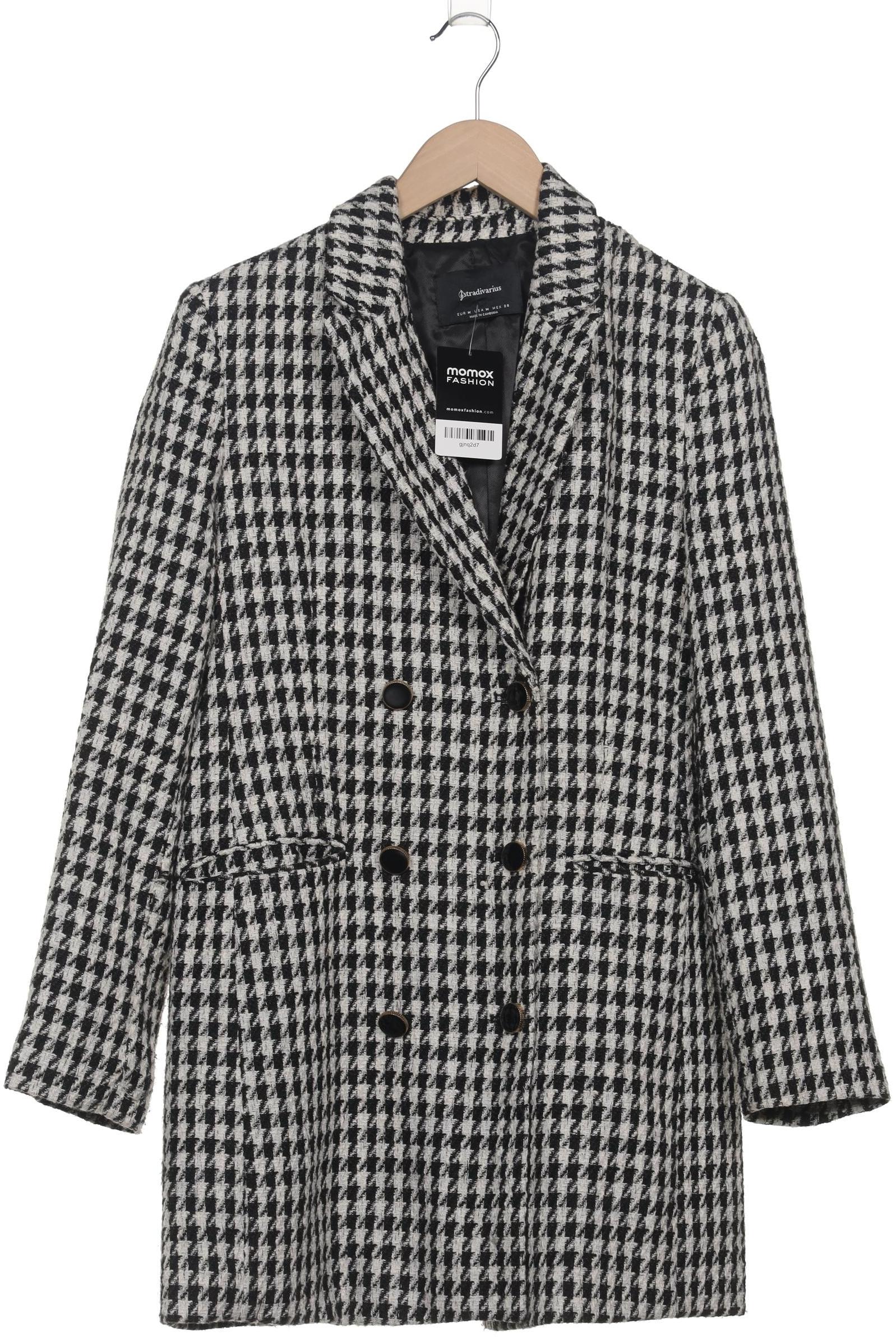 

Stradivarius Damen Mantel, schwarz, Gr. 38