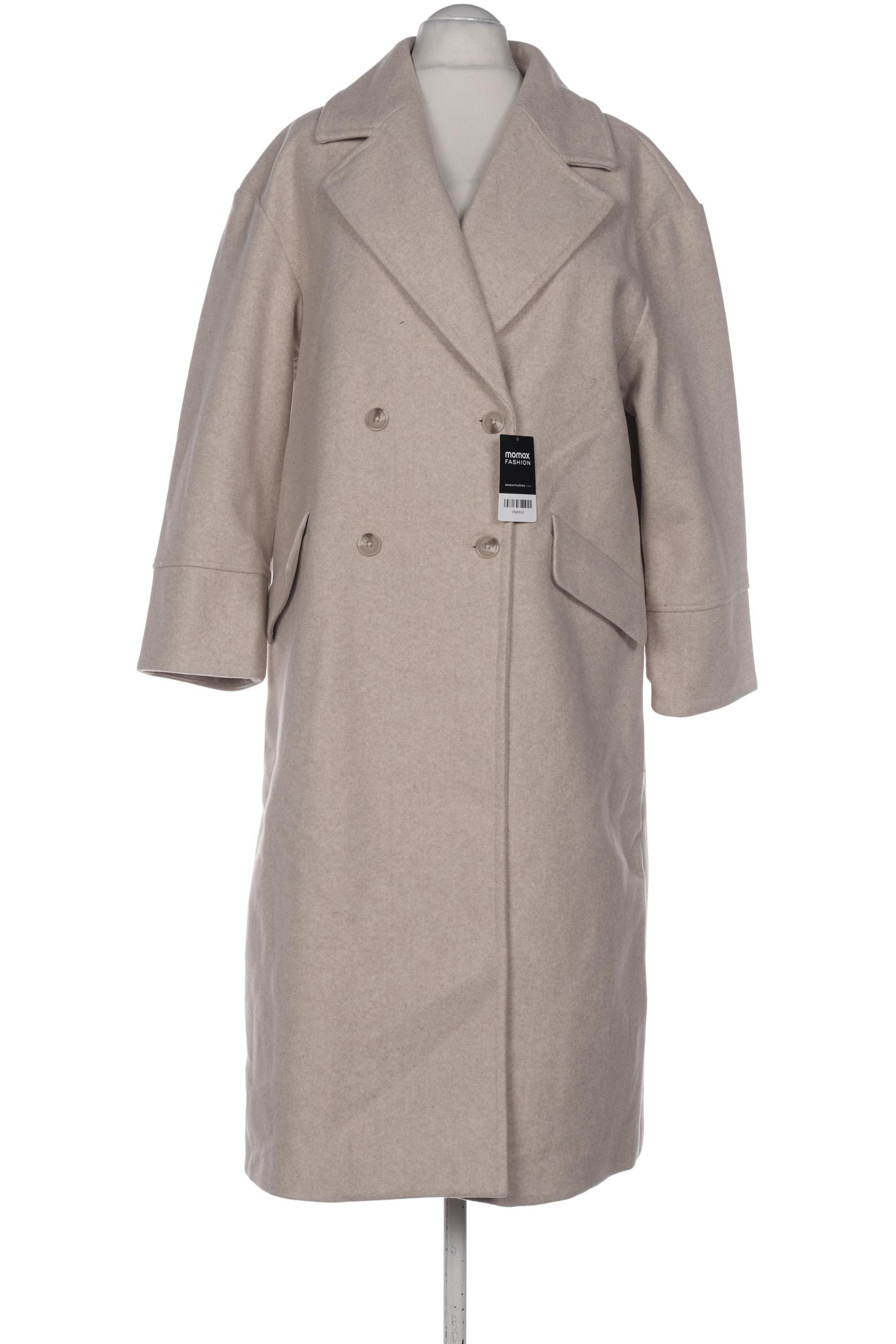 

Stradivarius Damen Mantel, beige, Gr. 42