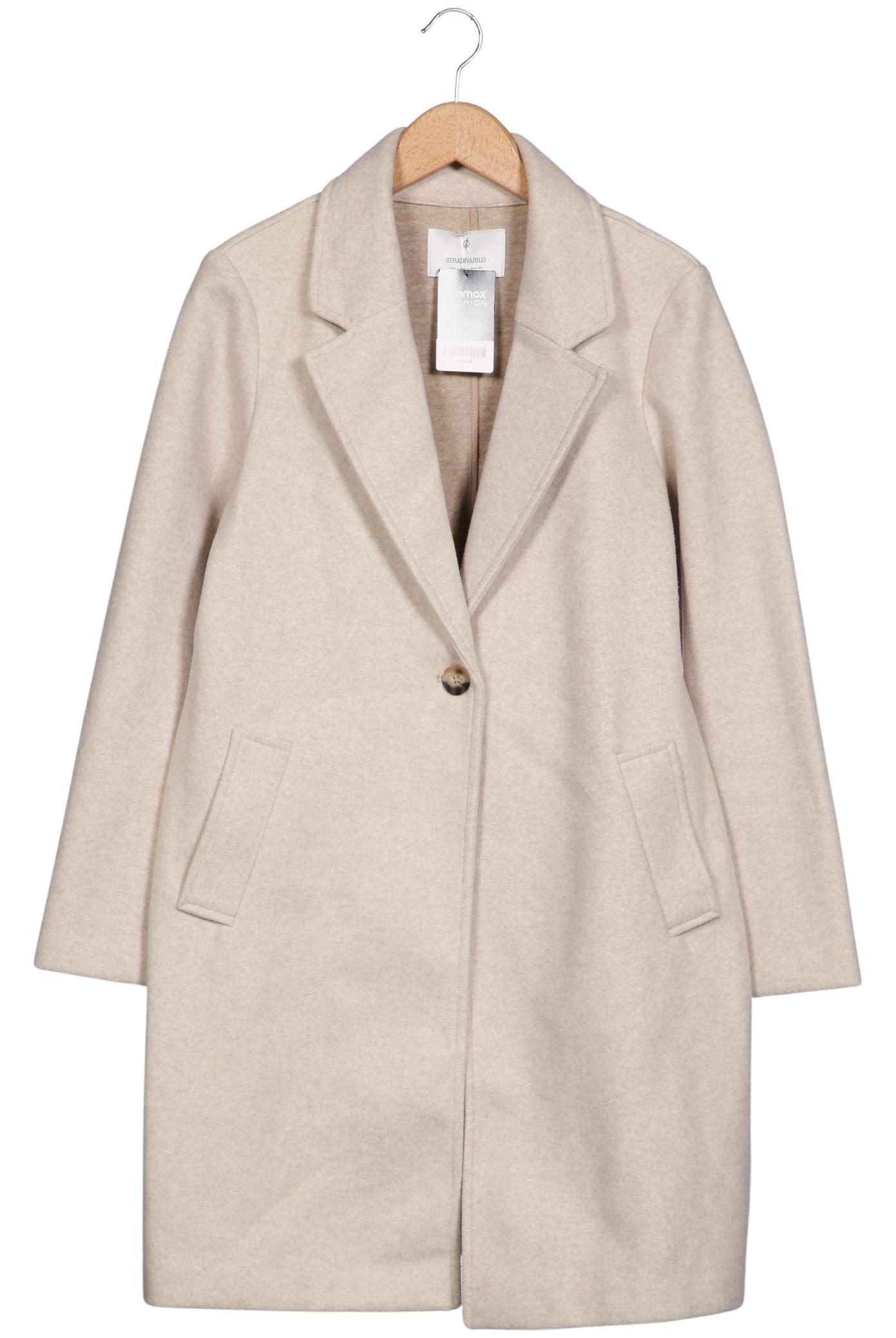 

Stradivarius Damen Mantel, beige, Gr. 42