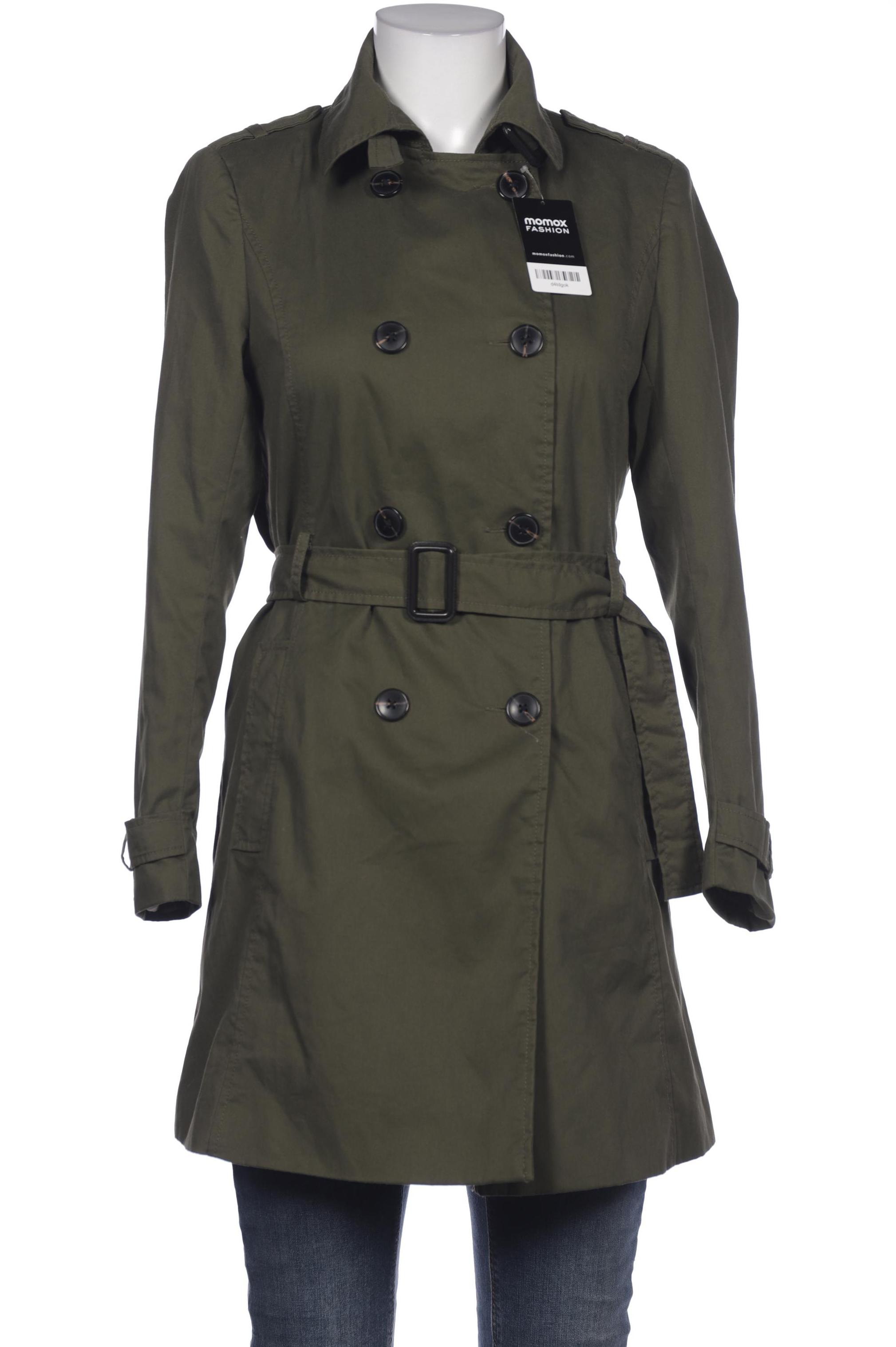 

Stradivarius Damen Mantel, grün, Gr. 38