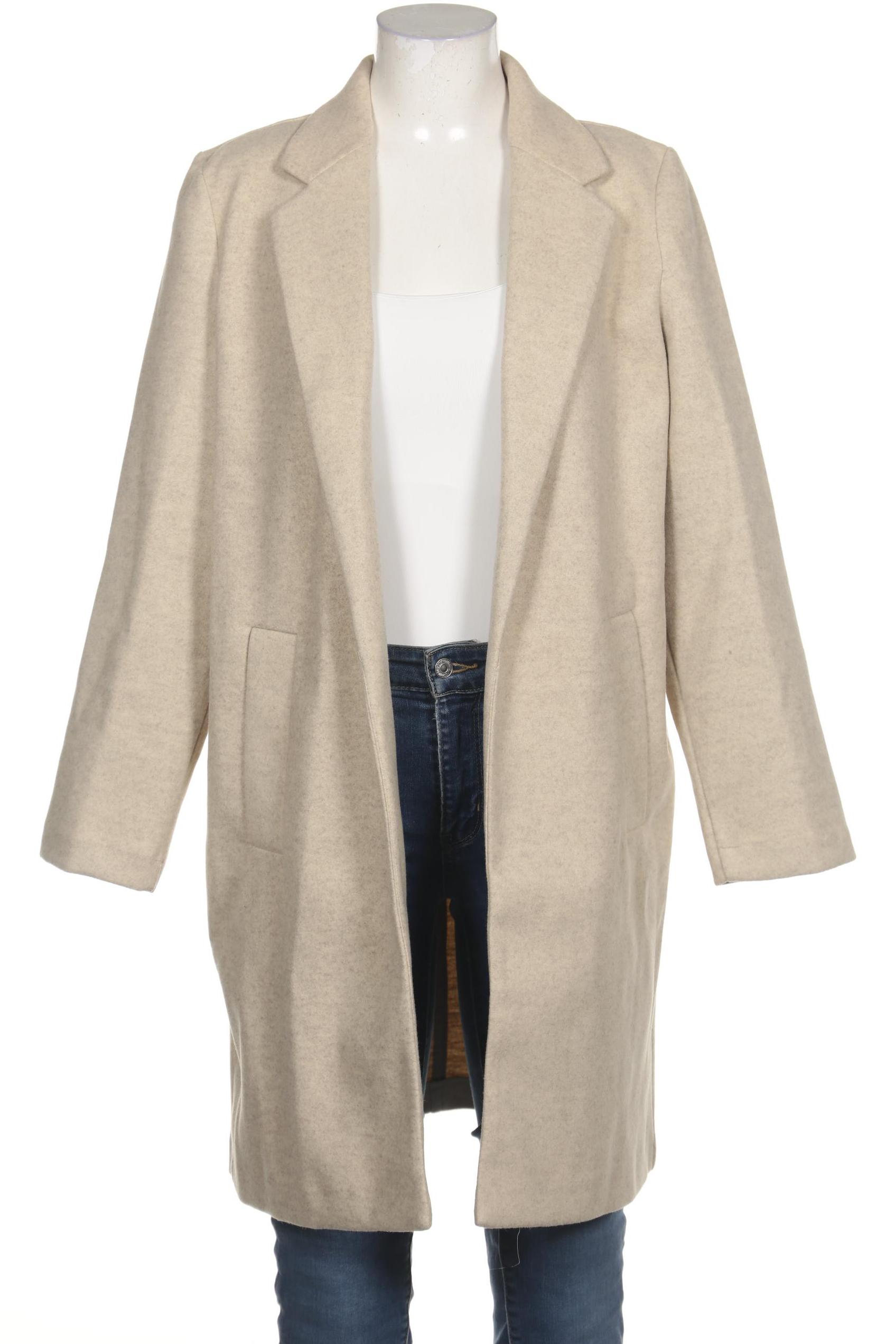 

Stradivarius Damen Mantel, beige, Gr. 42
