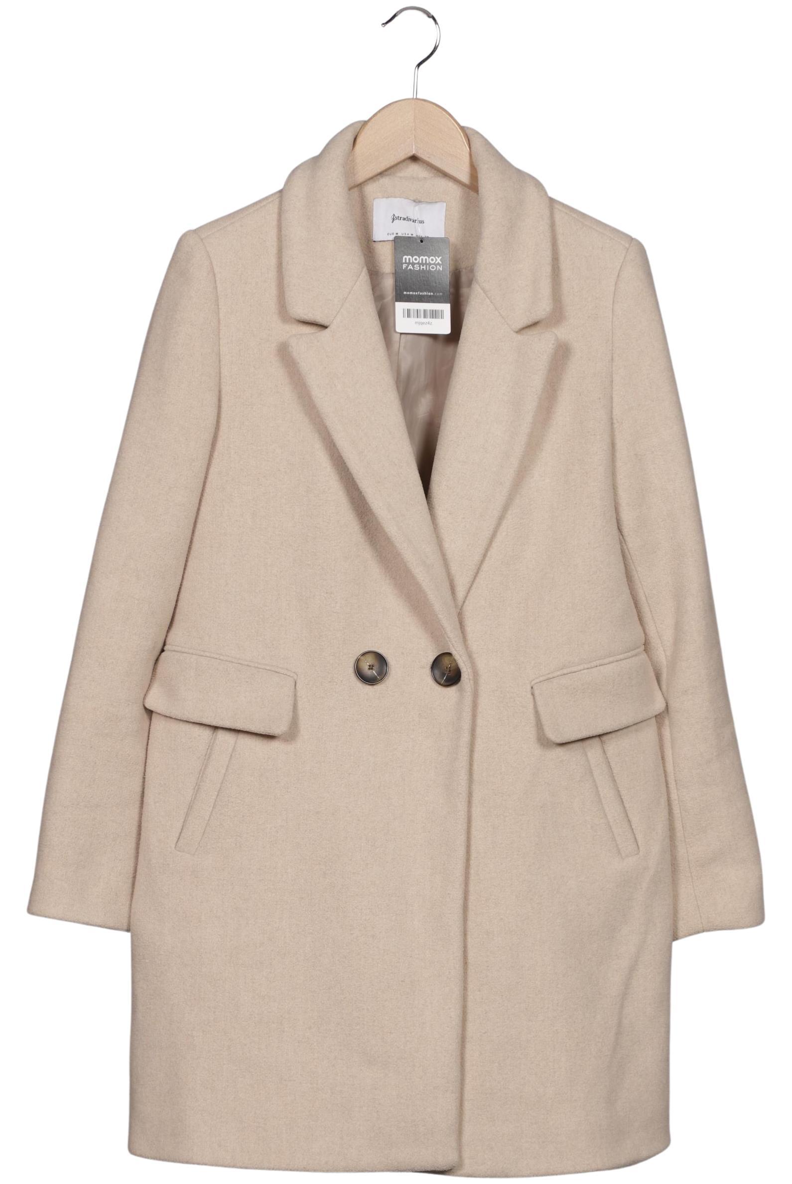 

Stradivarius Damen Mantel, beige, Gr. 38