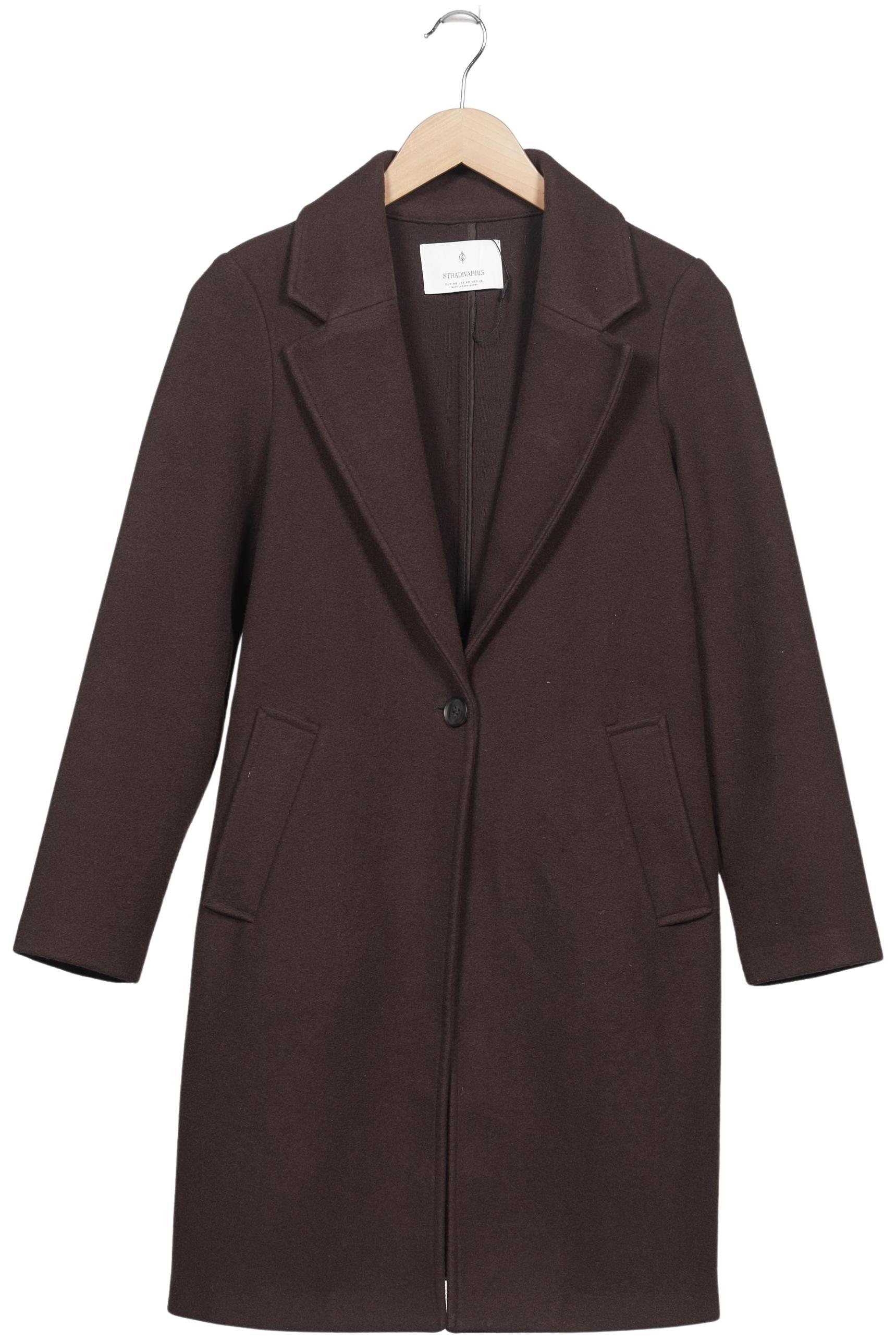 

Stradivarius Damen Mantel, braun, Gr. 34