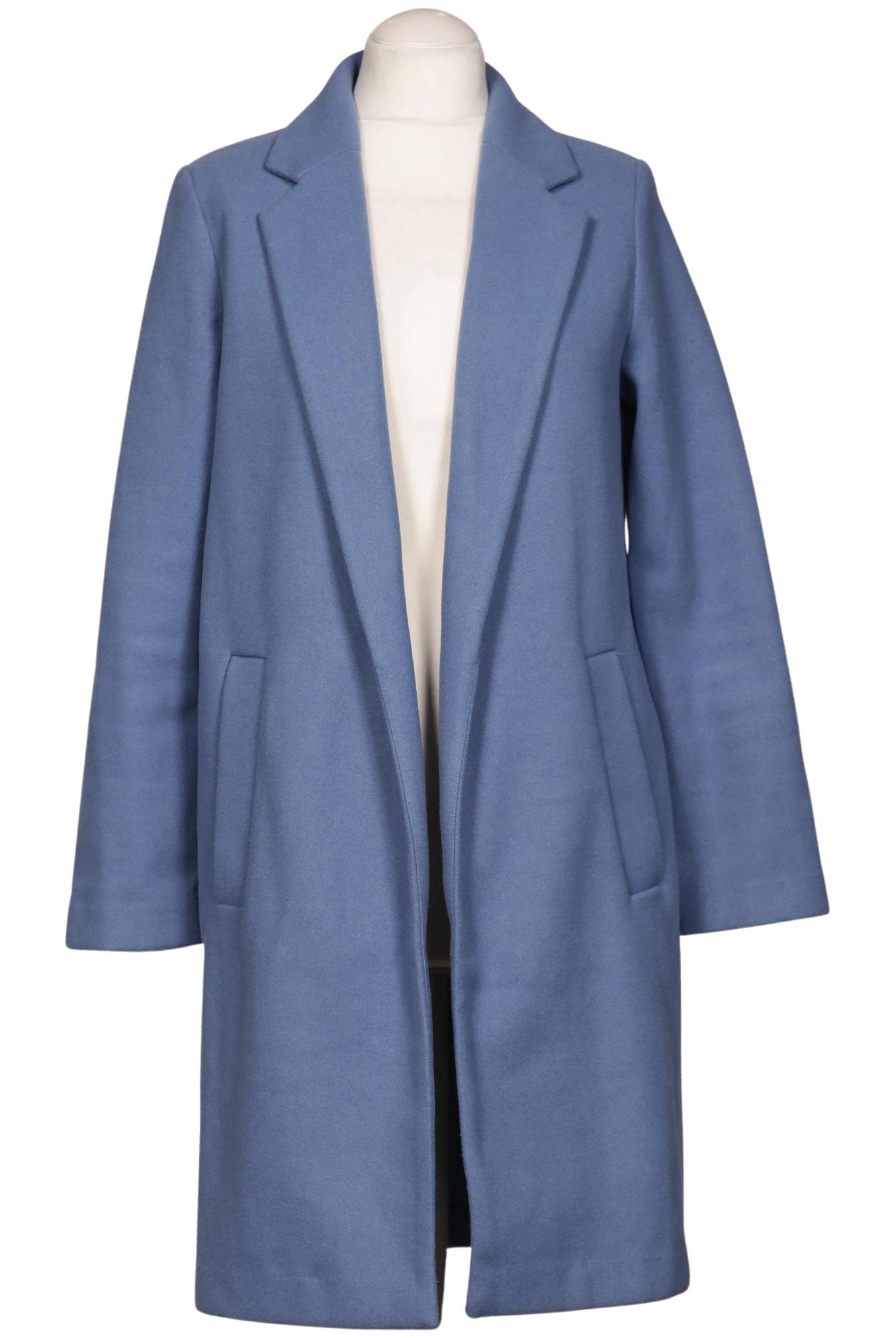 

Stradivarius Damen Mantel, blau, Gr. 36