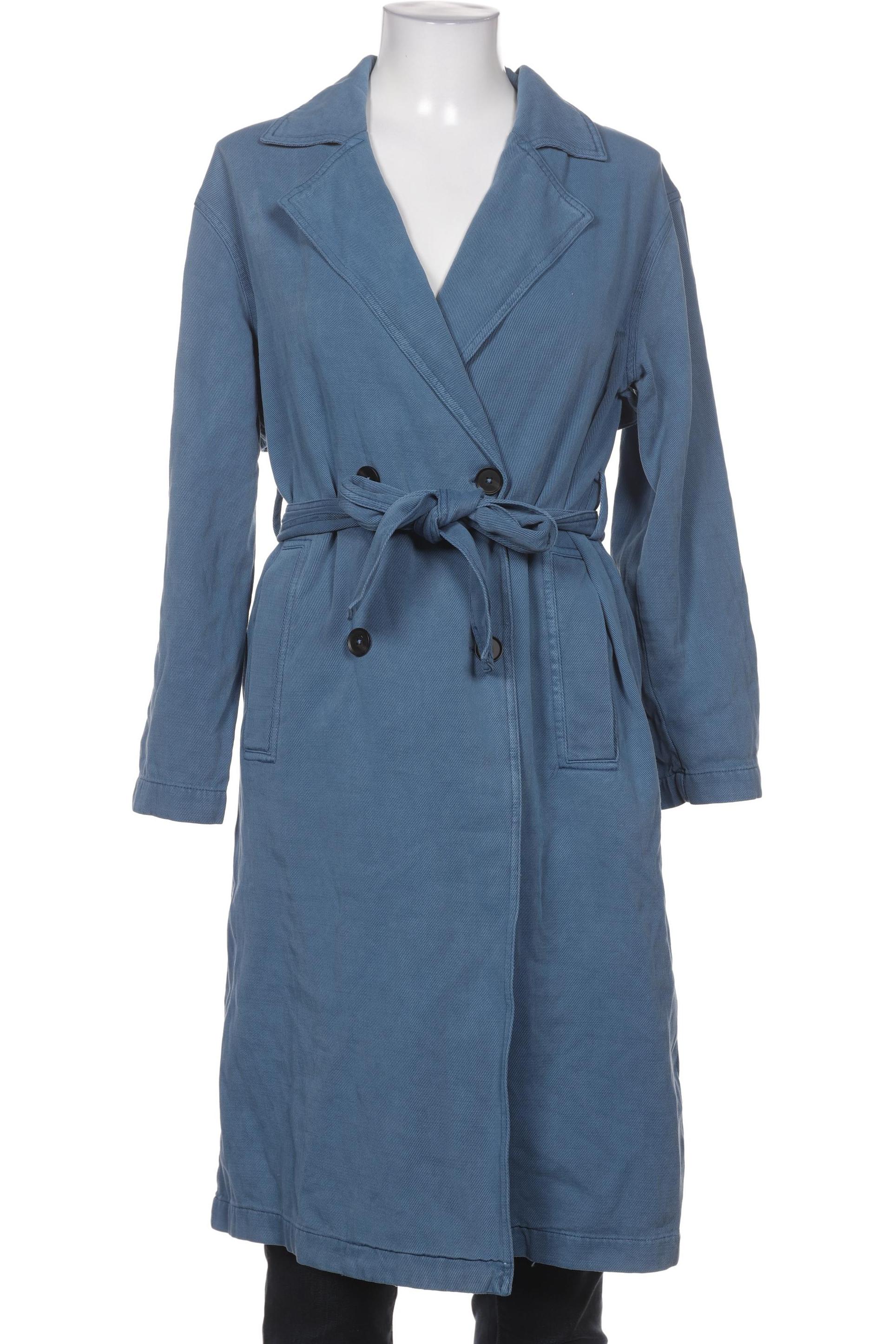 

Stradivarius Damen Mantel, blau, Gr. 36