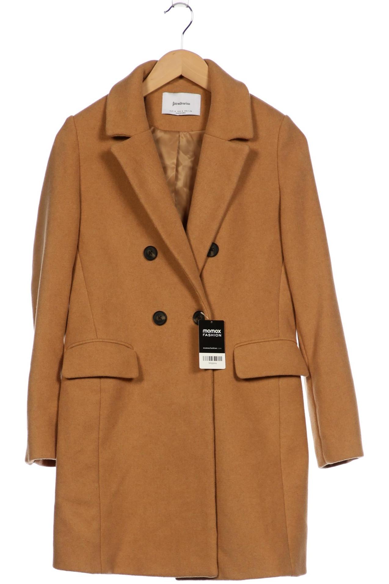 

Stradivarius Damen Mantel, beige, Gr. 36
