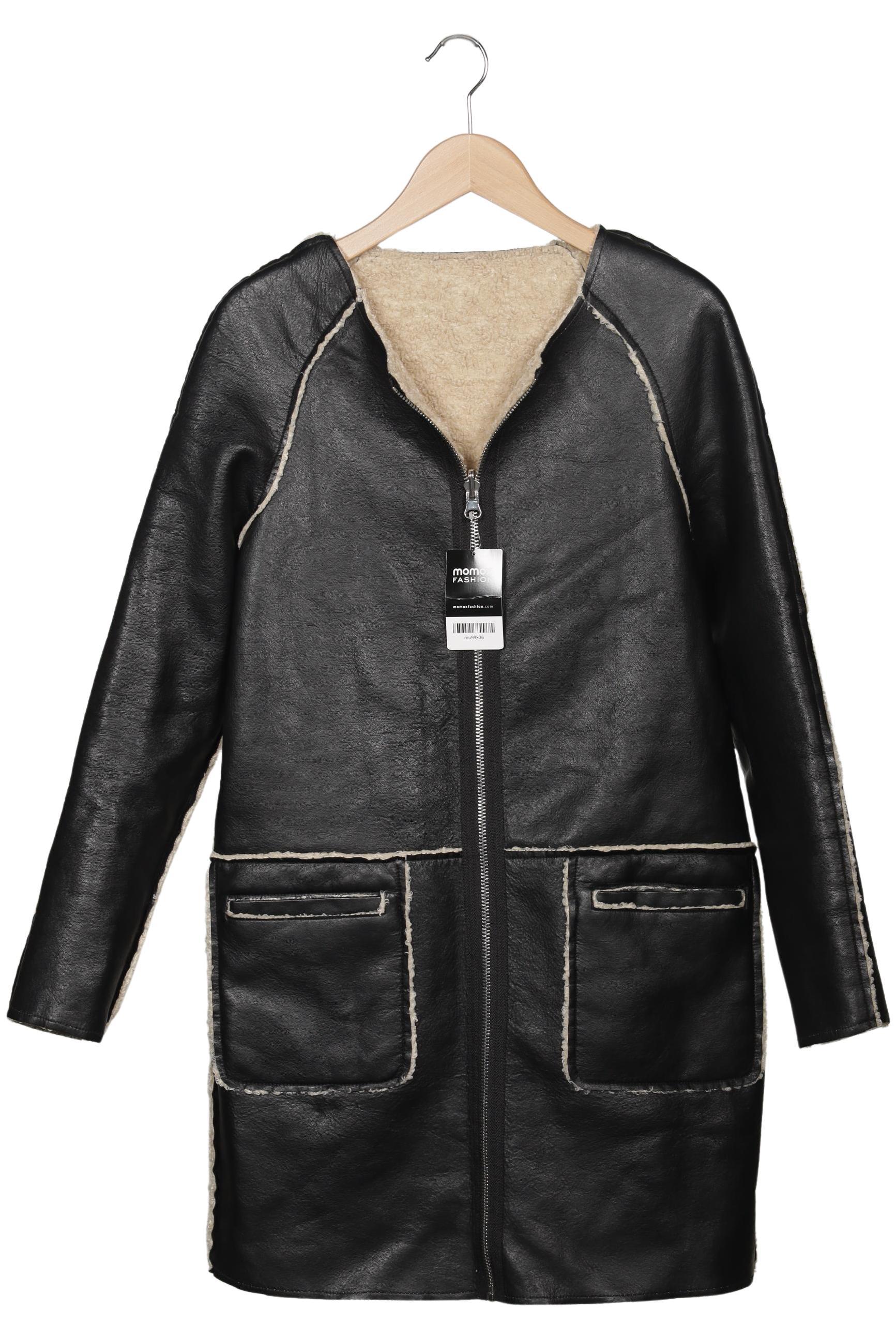 

Stradivarius Damen Mantel, schwarz, Gr. 38