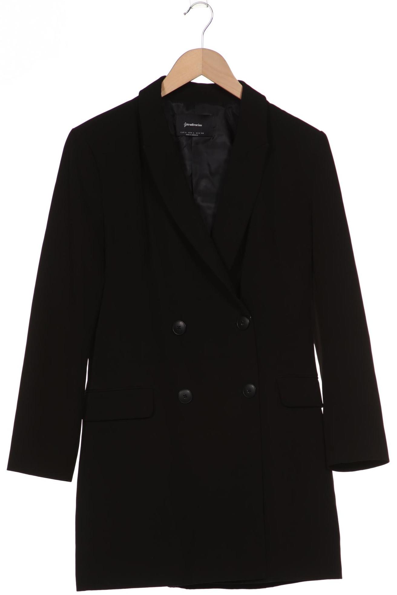

Stradivarius Damen Mantel, schwarz