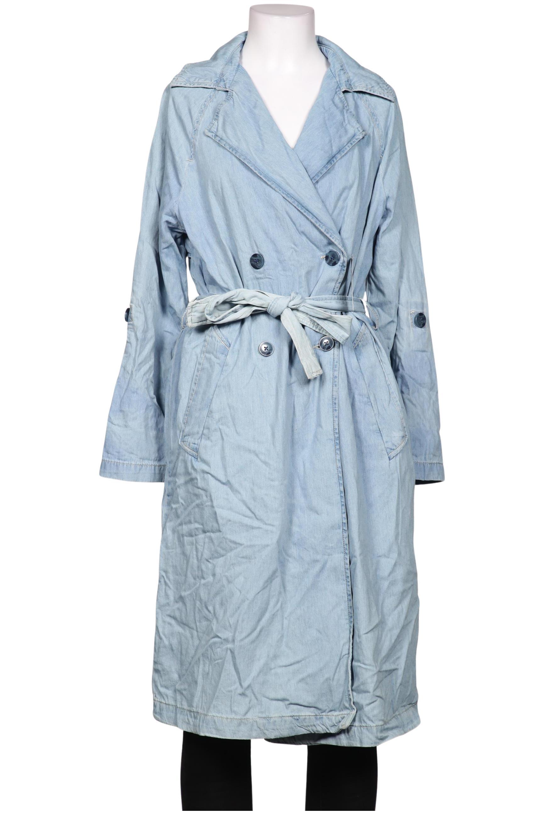 

Stradivarius Damen Mantel, hellblau, Gr. 38