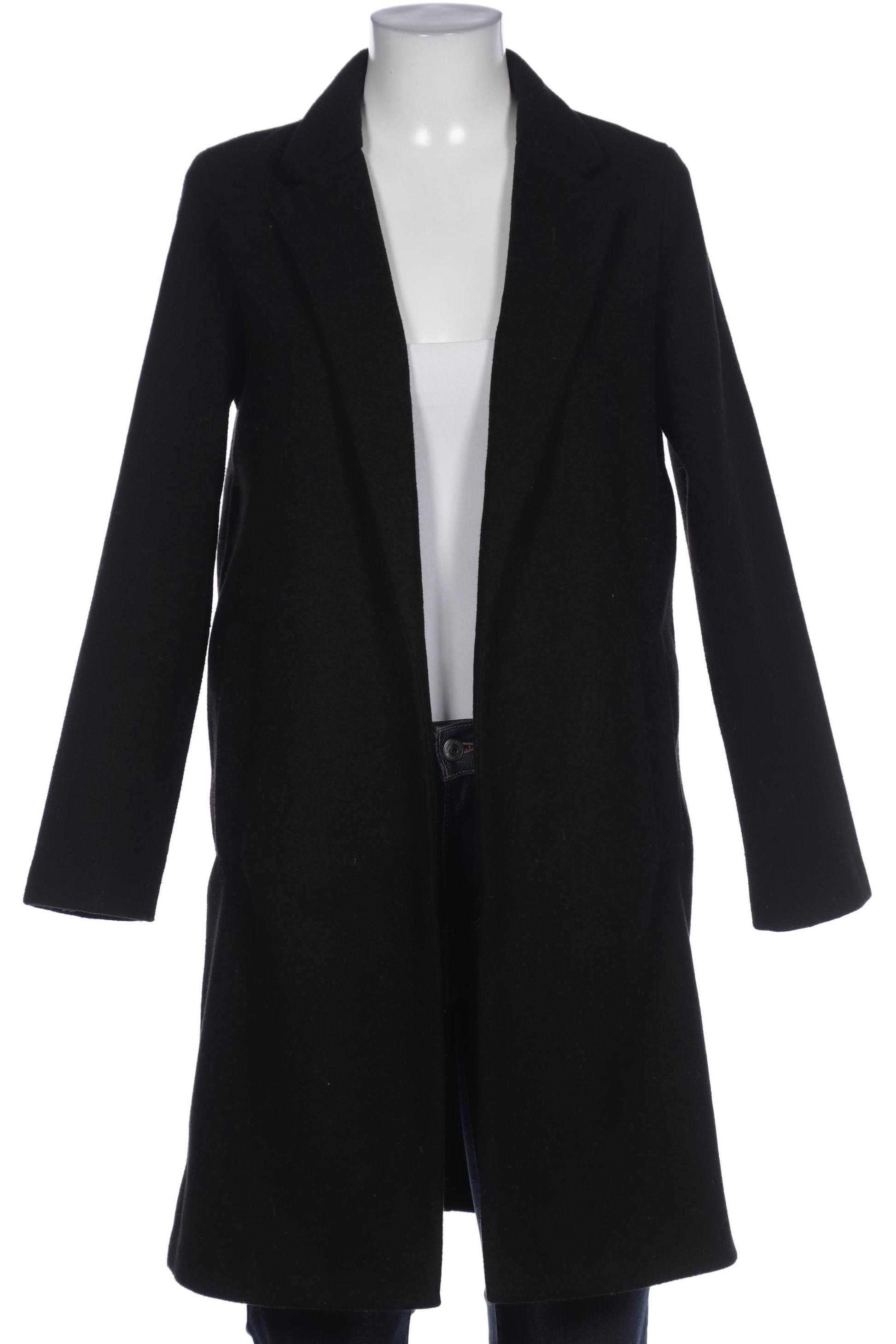 

Stradivarius Damen Mantel, schwarz, Gr. 36