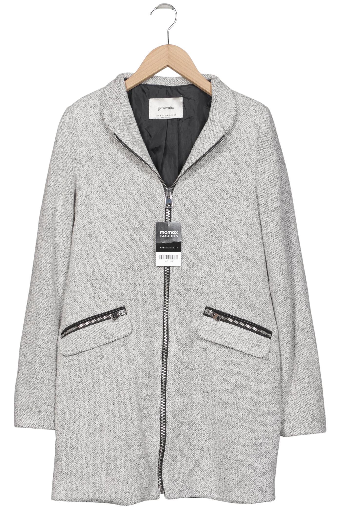 

Stradivarius Damen Mantel, grau, Gr. 38