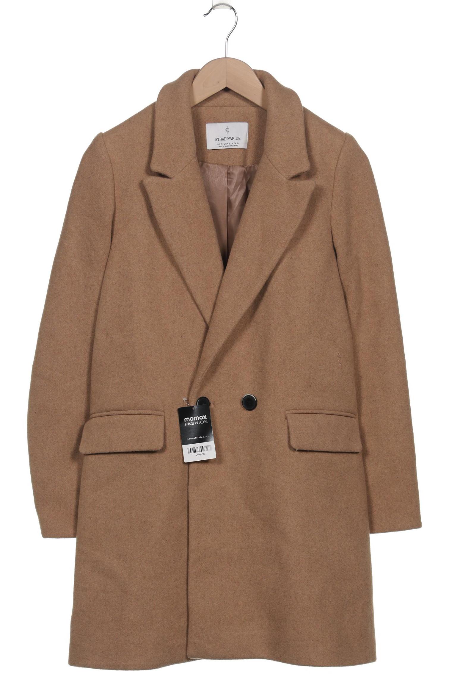 

Stradivarius Damen Mantel, beige, Gr. 36