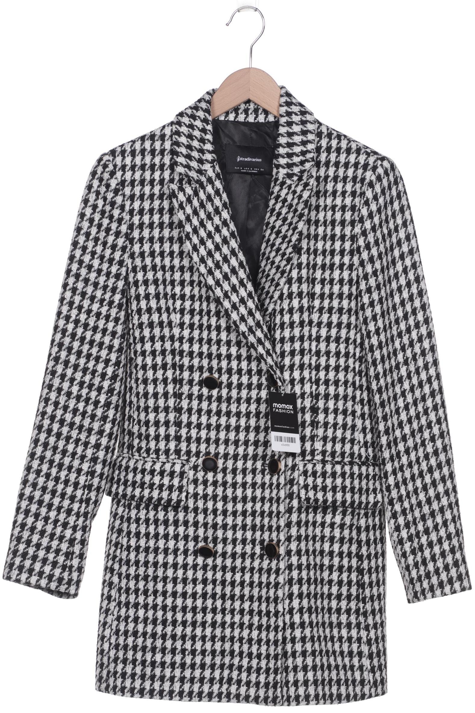 

Stradivarius Damen Mantel, weiß