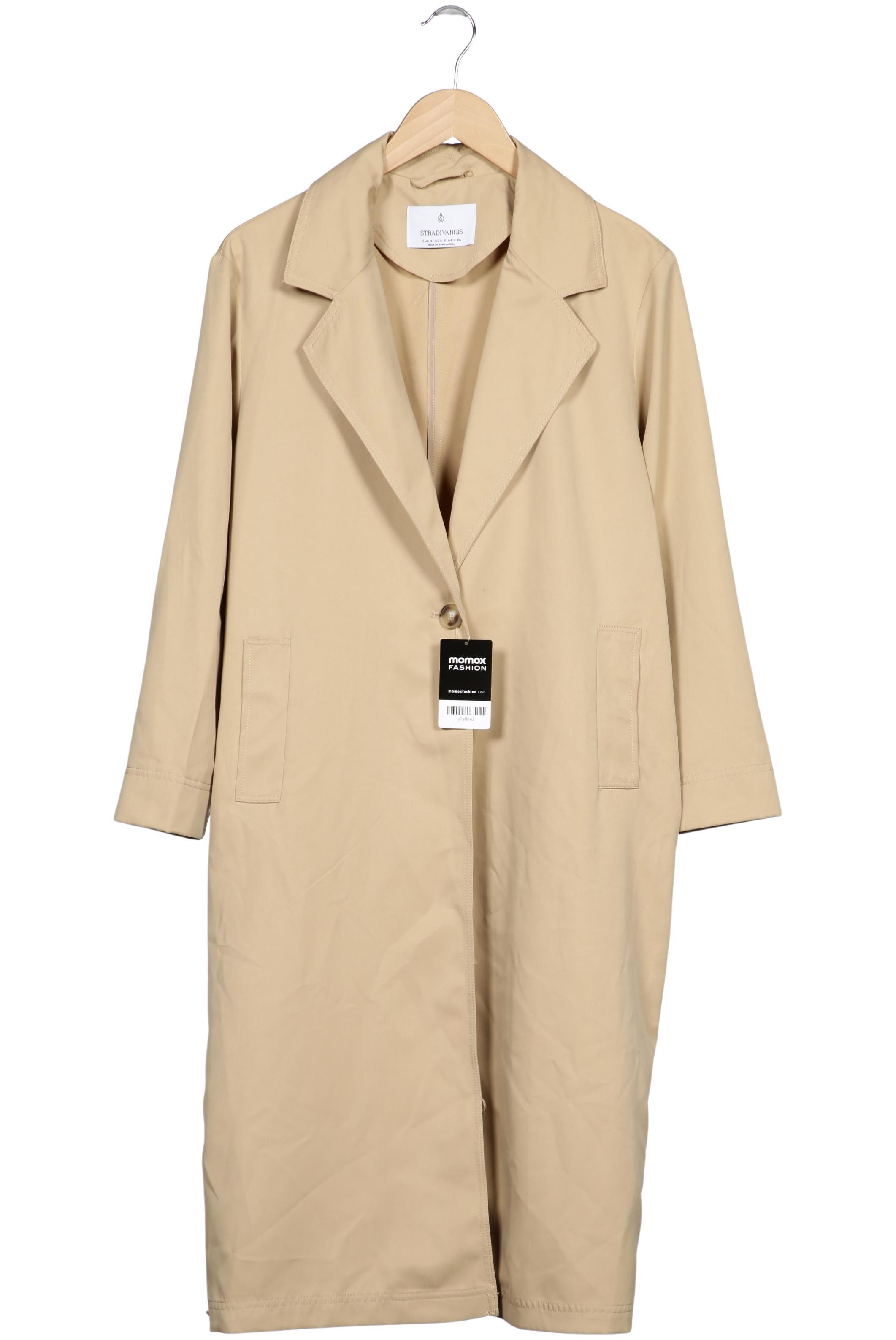

Stradivarius Damen Mantel, beige, Gr. 36