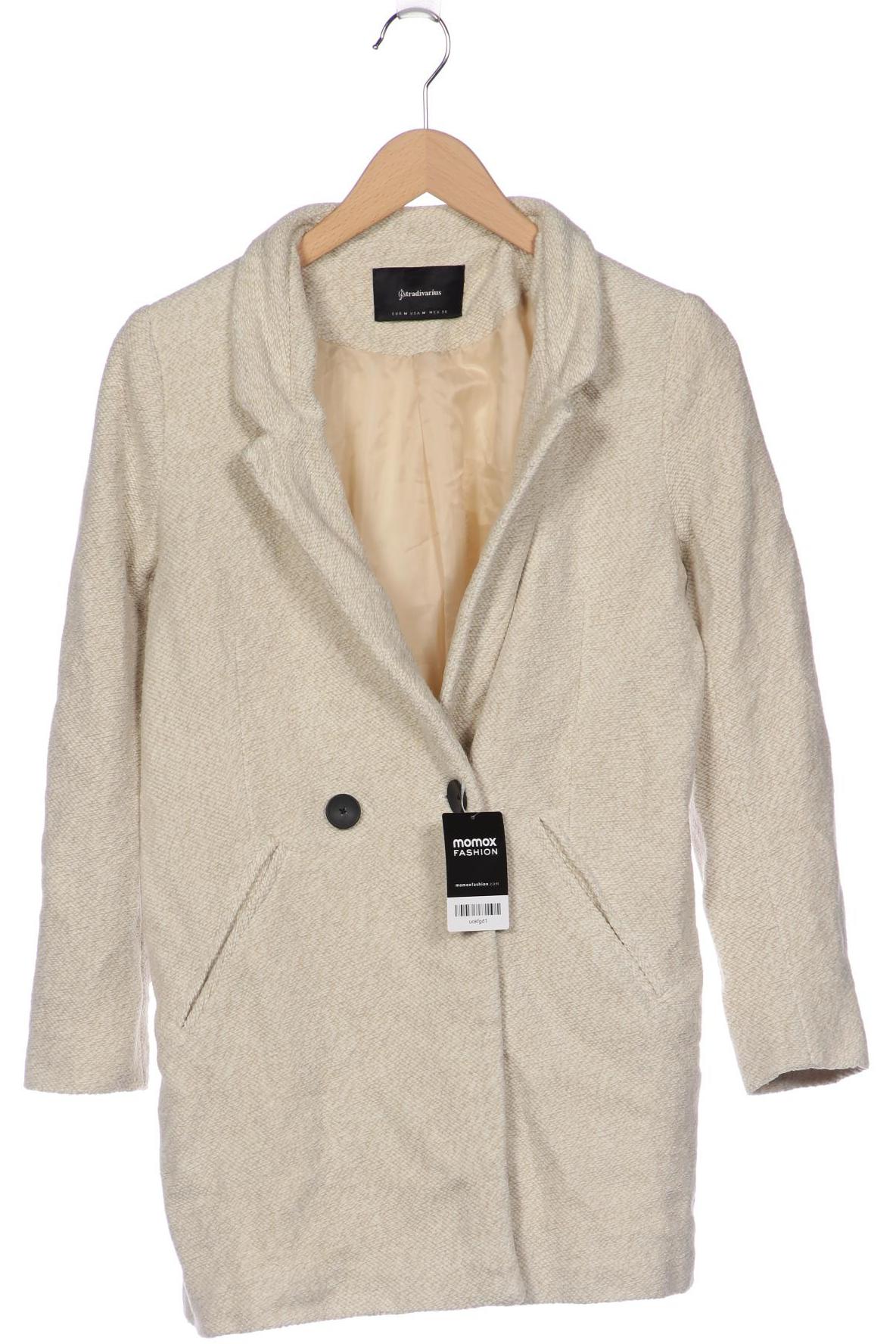 

Stradivarius Damen Mantel, beige, Gr. 38