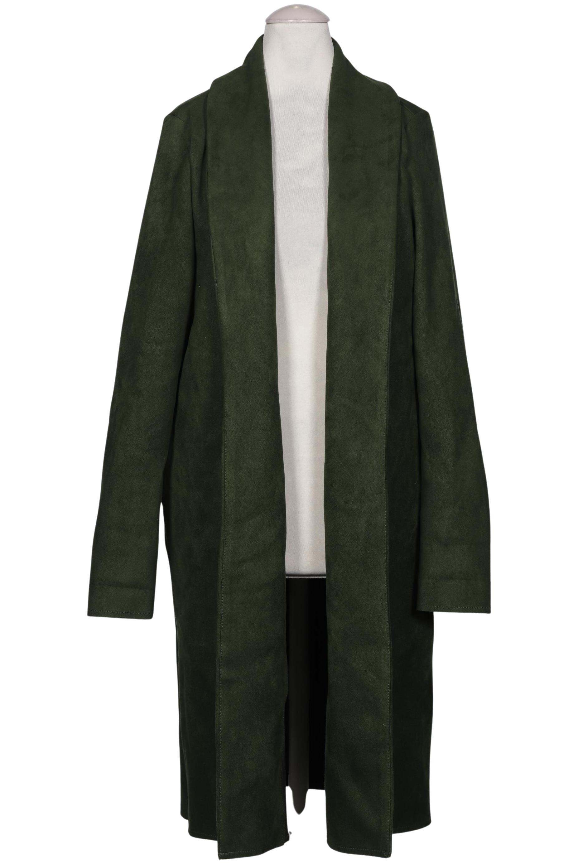 

Stradivarius Damen Mantel, grün, Gr. 36