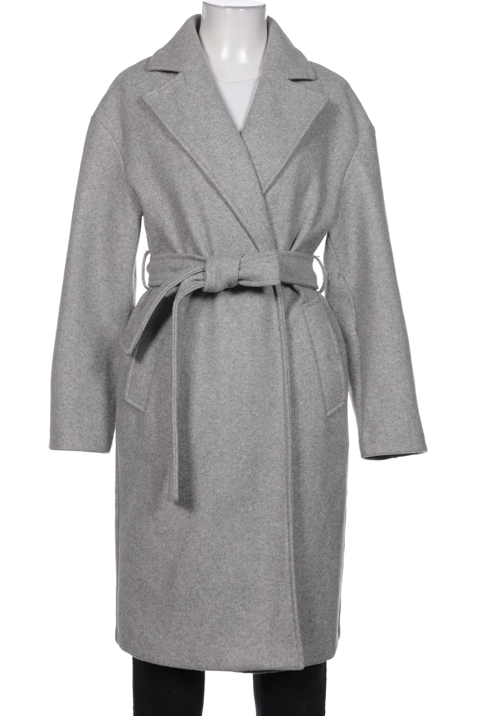 

Stradivarius Damen Mantel, grau, Gr. 34