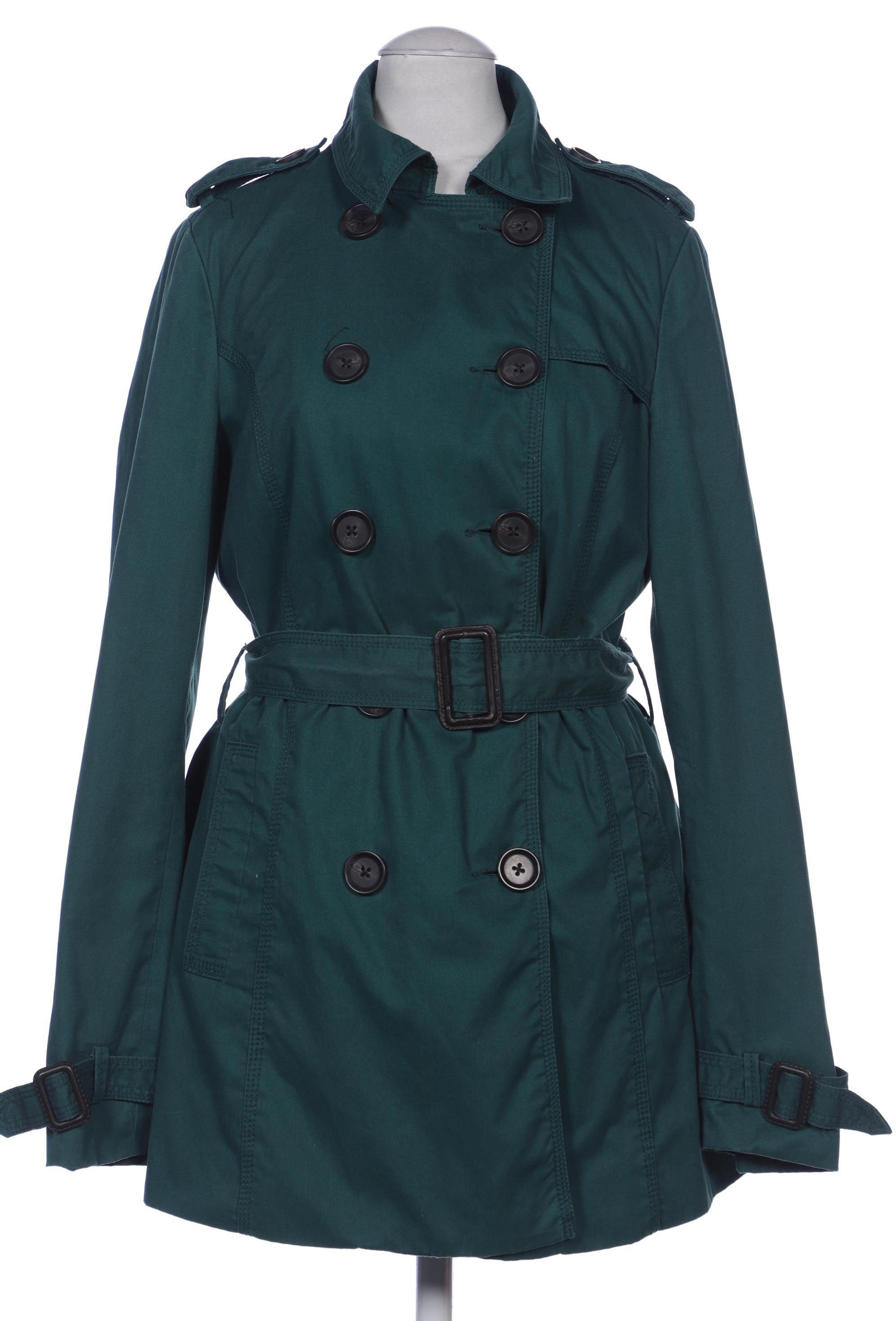 

Stradivarius Damen Mantel, grün, Gr. 36